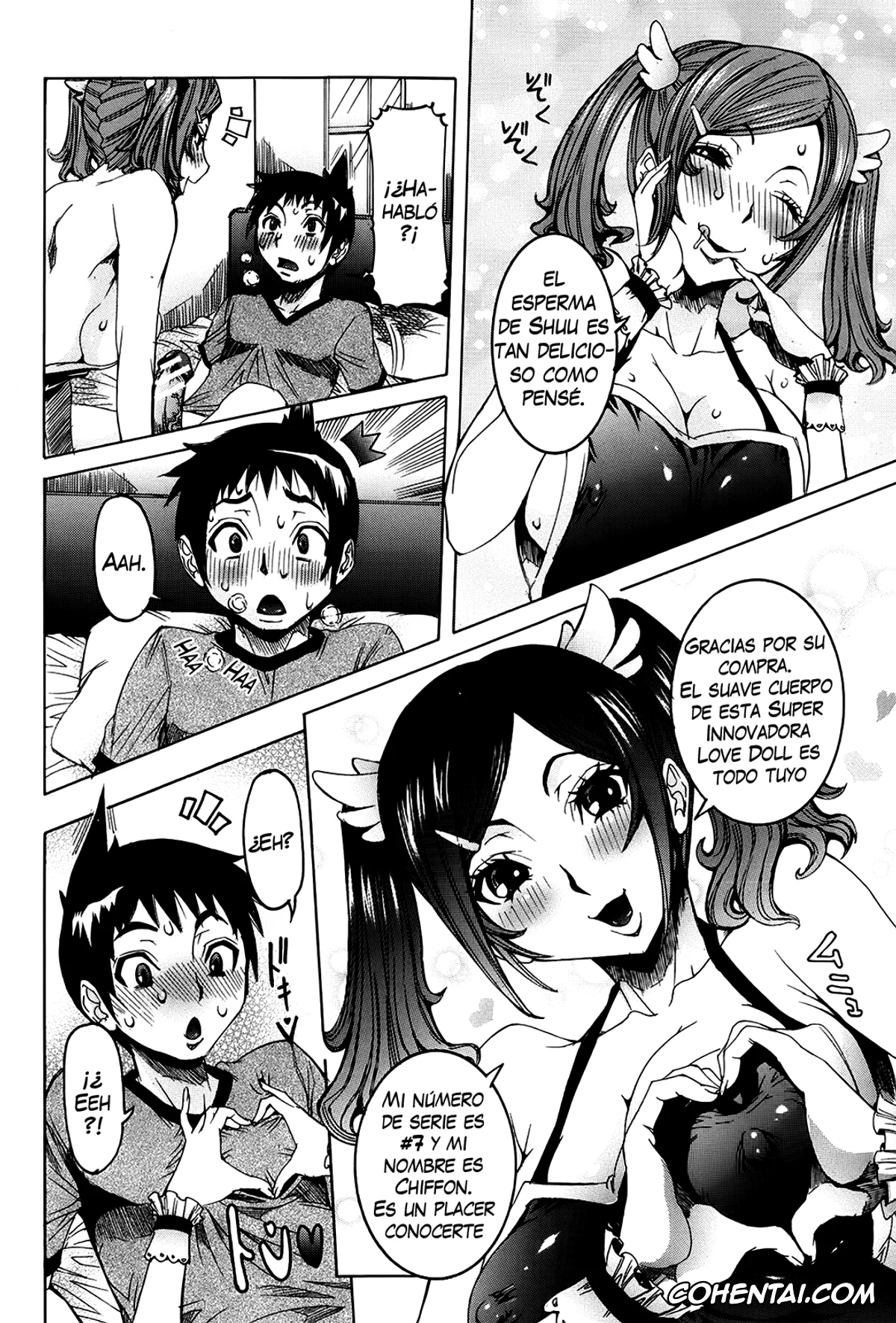 Original porno, Chou Saisentan Kanojo Ch. 1-8, pagina 8