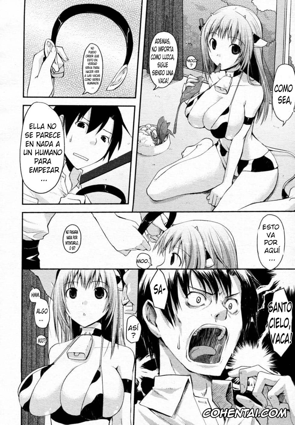 Revistas porno, COMIC Aun porno, Milk Party! (COMIC Aun 2010-06), pagina 5