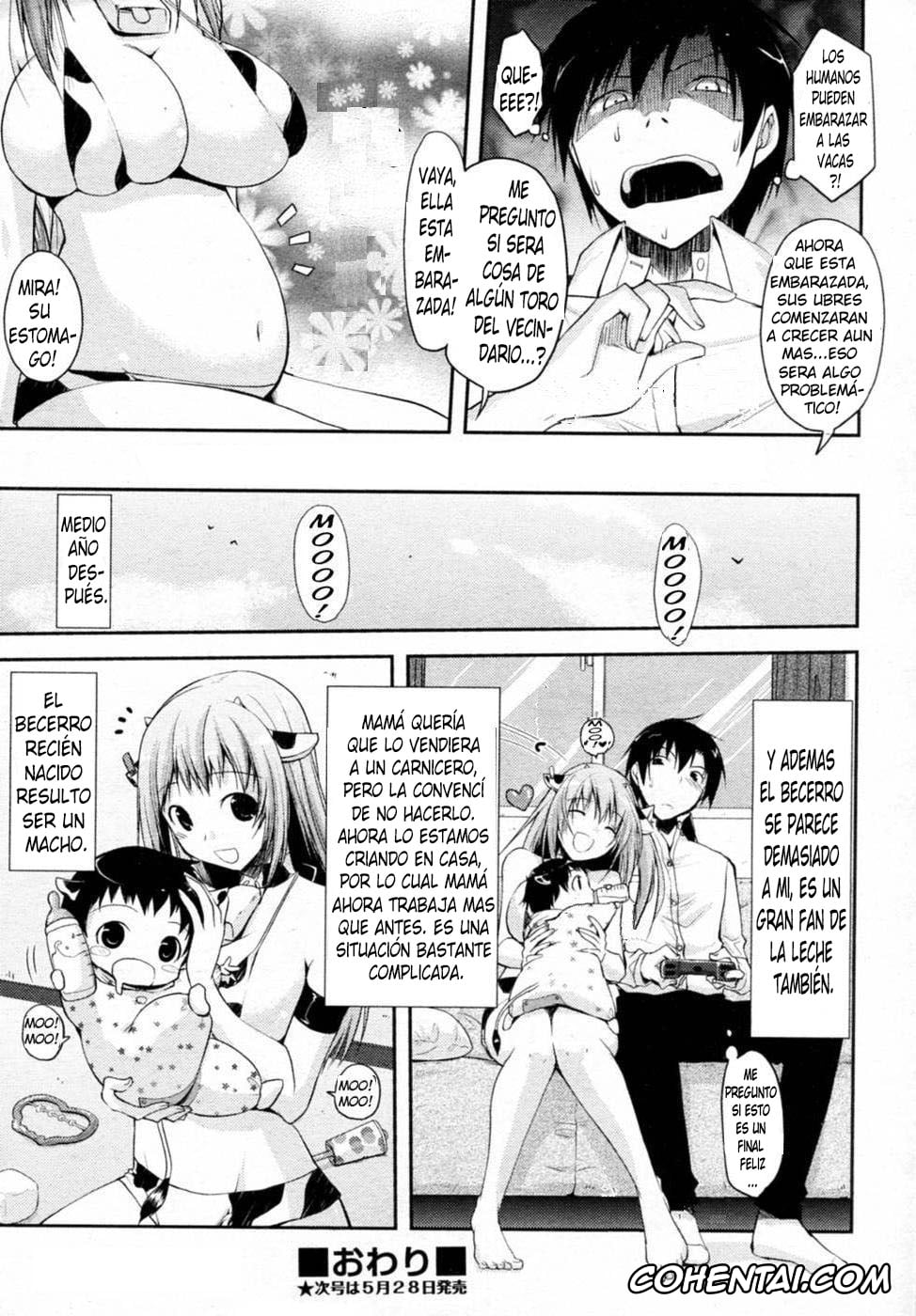 Revistas hentai, COMIC Aun hentai, Milk Party! (COMIC Aun 2010-06), pagina 18