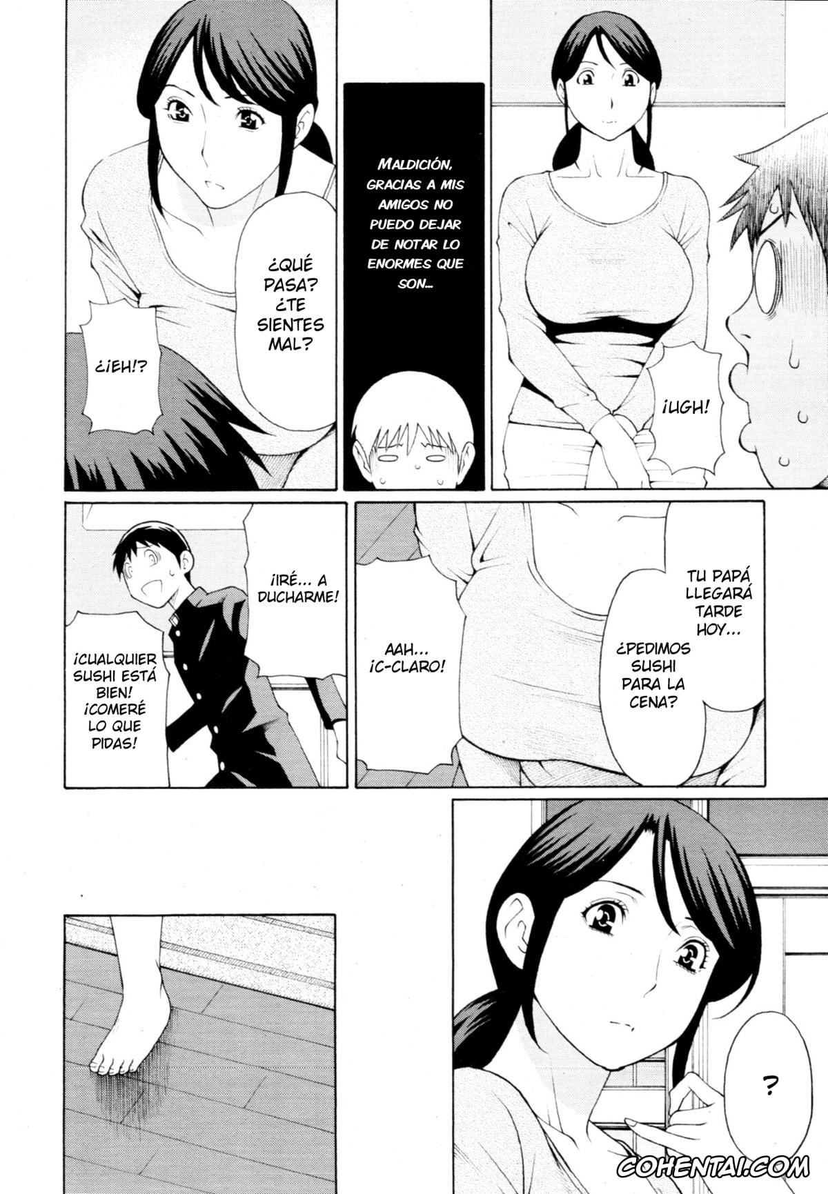 Revistas porno, COMIC MUJIN porno, Mamamomi! (COMIC MUJIN 2011-05), pagina 2