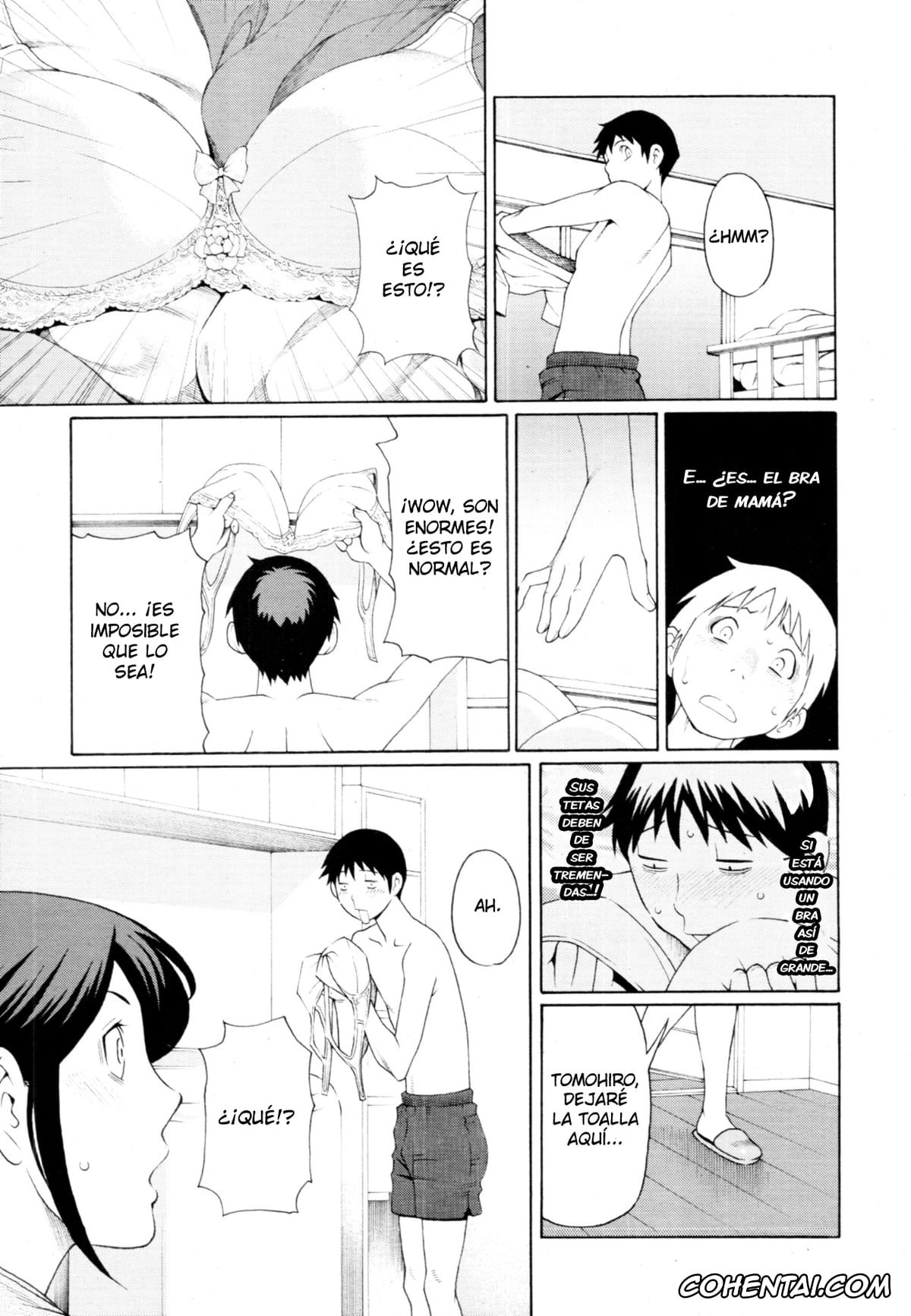 Revistas hentai, COMIC MUJIN hentai, Mamamomi! (COMIC MUJIN 2011-05), pagina 3
