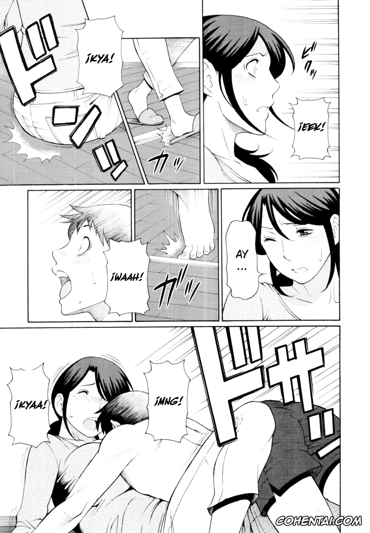 Revistas porno, COMIC MUJIN porno, Mamamomi! (COMIC MUJIN 2011-05), pagina 5