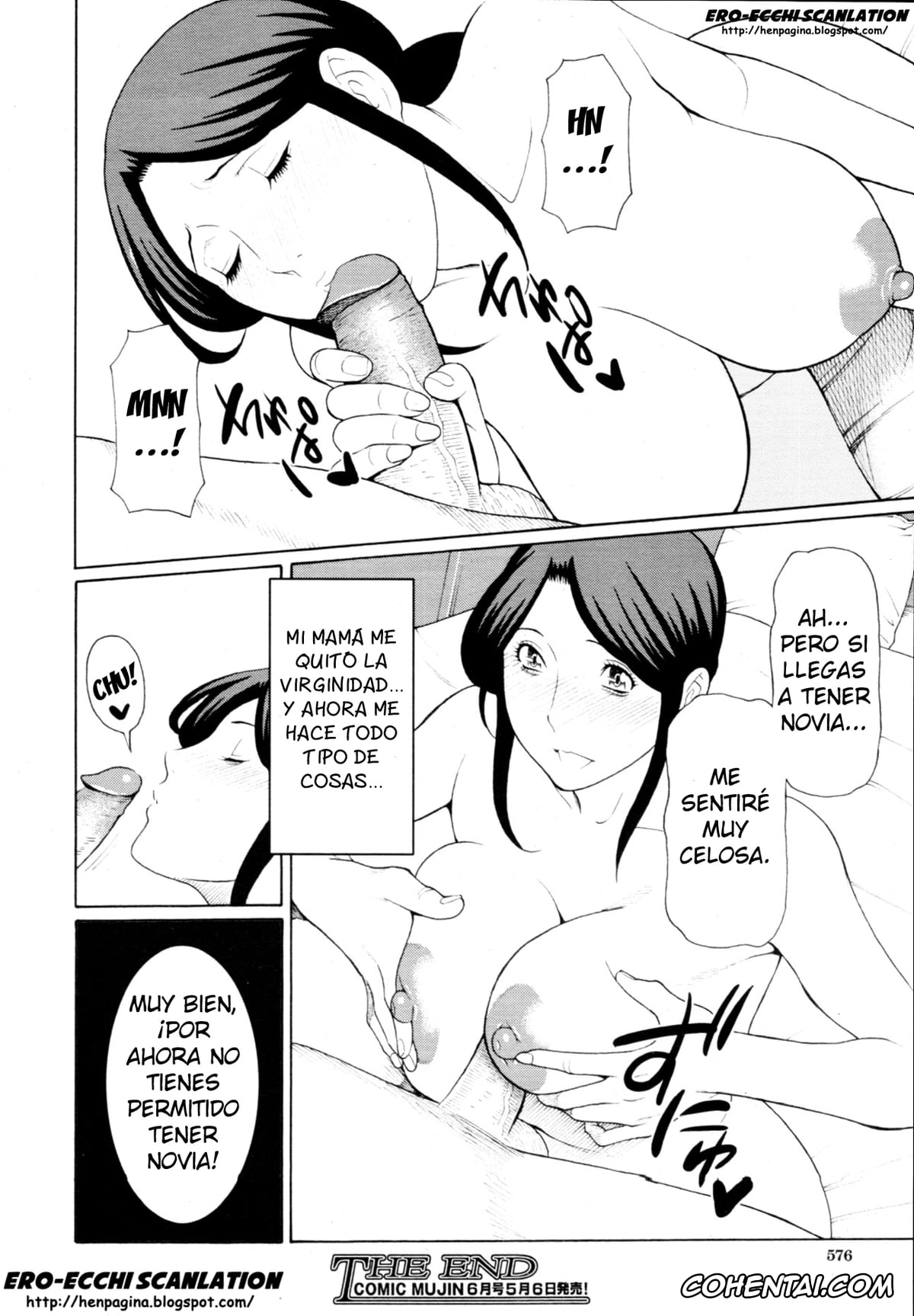 Revistas porno, COMIC MUJIN porno, Mamamomi! (COMIC MUJIN 2011-05), pagina 26