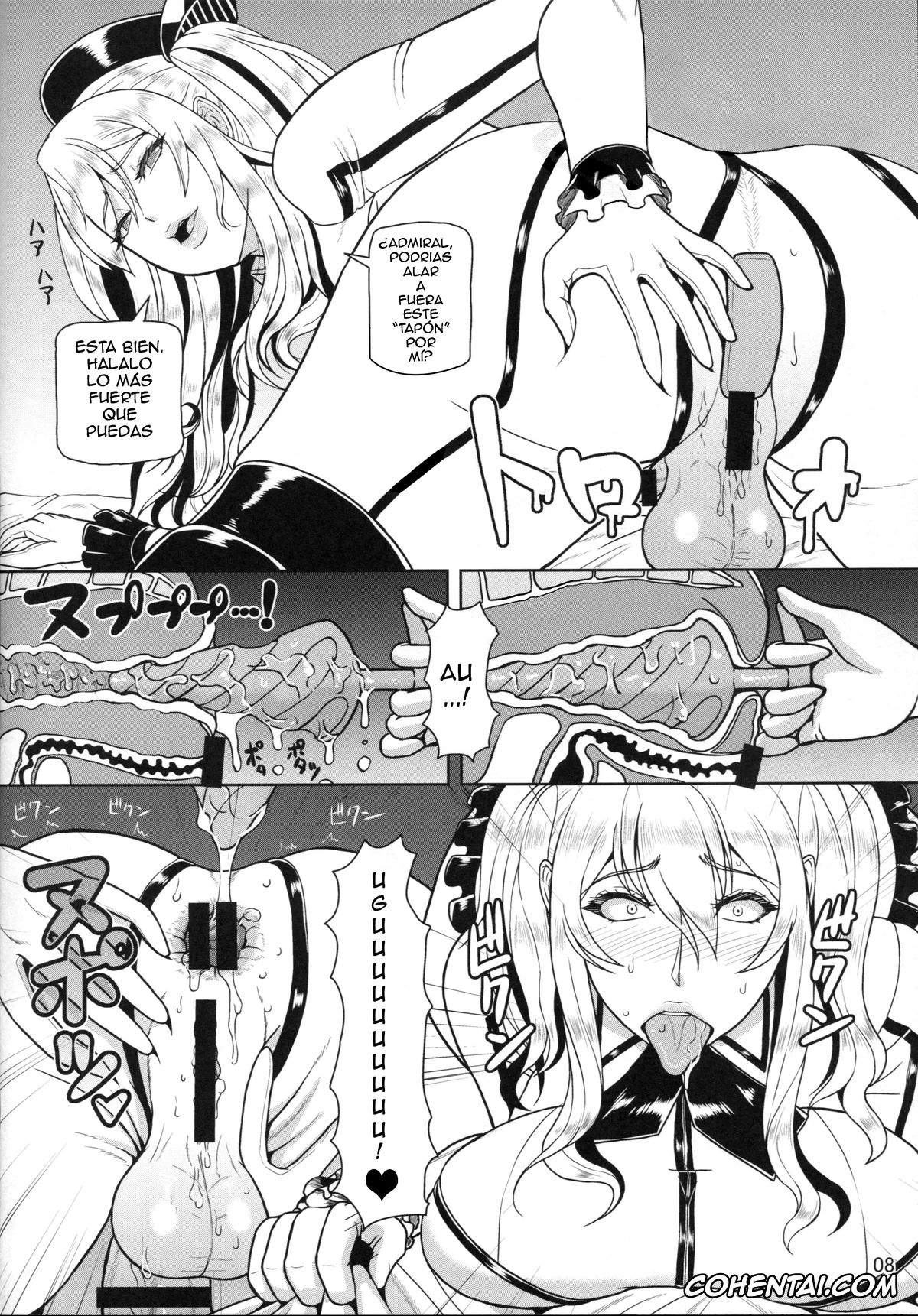 Kantai Collection -KanColle- hentai, Kashima hentai, Katori hentai, Shimakaze hentai, ICEBOXXX 18 (Kantai Collection -KanColle-), pagina 9