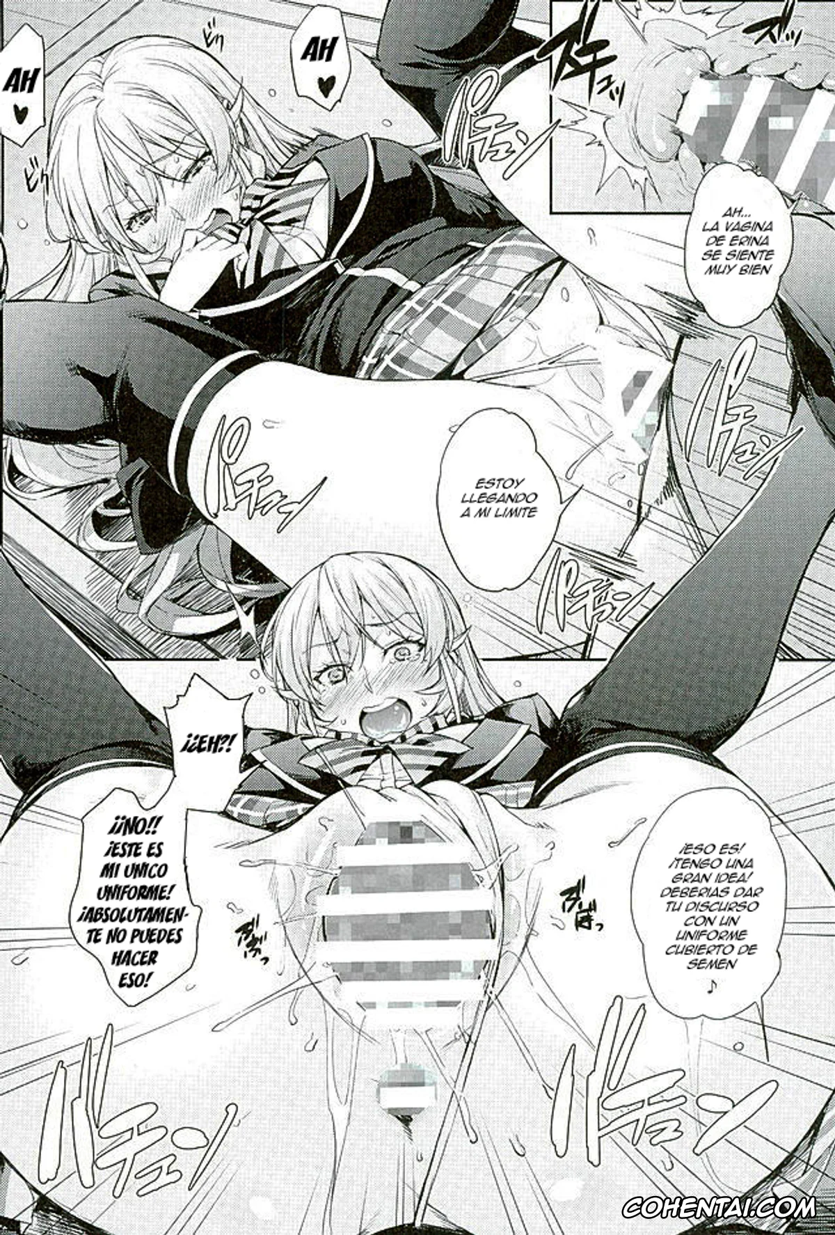 Shokugeki no Soma hentai, Alice Nakiri hentai, Erina Nakiri hentai, Nakiris Oishiku Meshiagare (Shokugeki no Soma), pagina 12