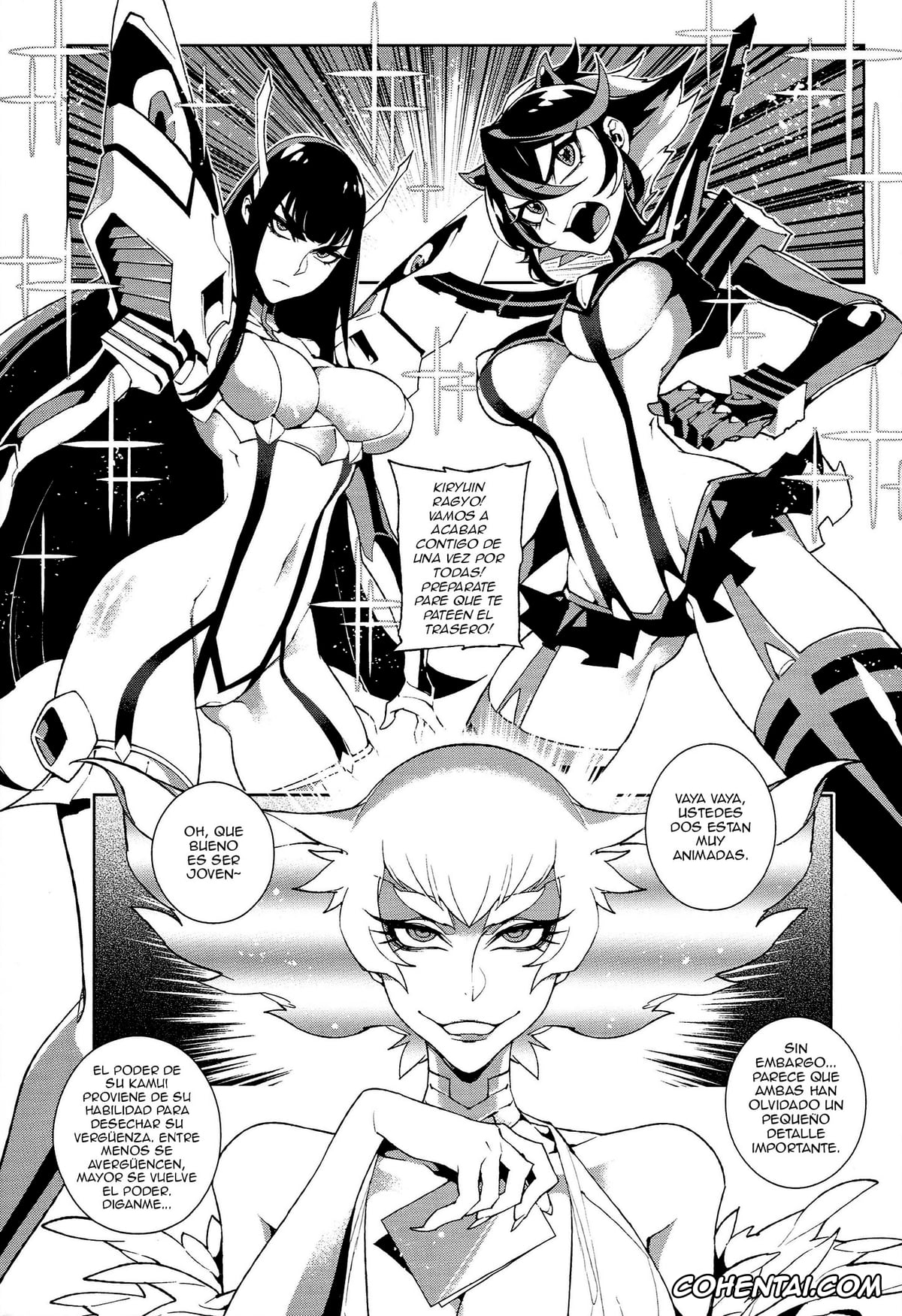 Kill la Kill porno, Nui Harime porno, Ragyo Kiryuuin porno, Ryuuko Matoi porno, Satsuki Kiryuuin porno, KISS LOVE KISS (Kill la Kill), pagina 5