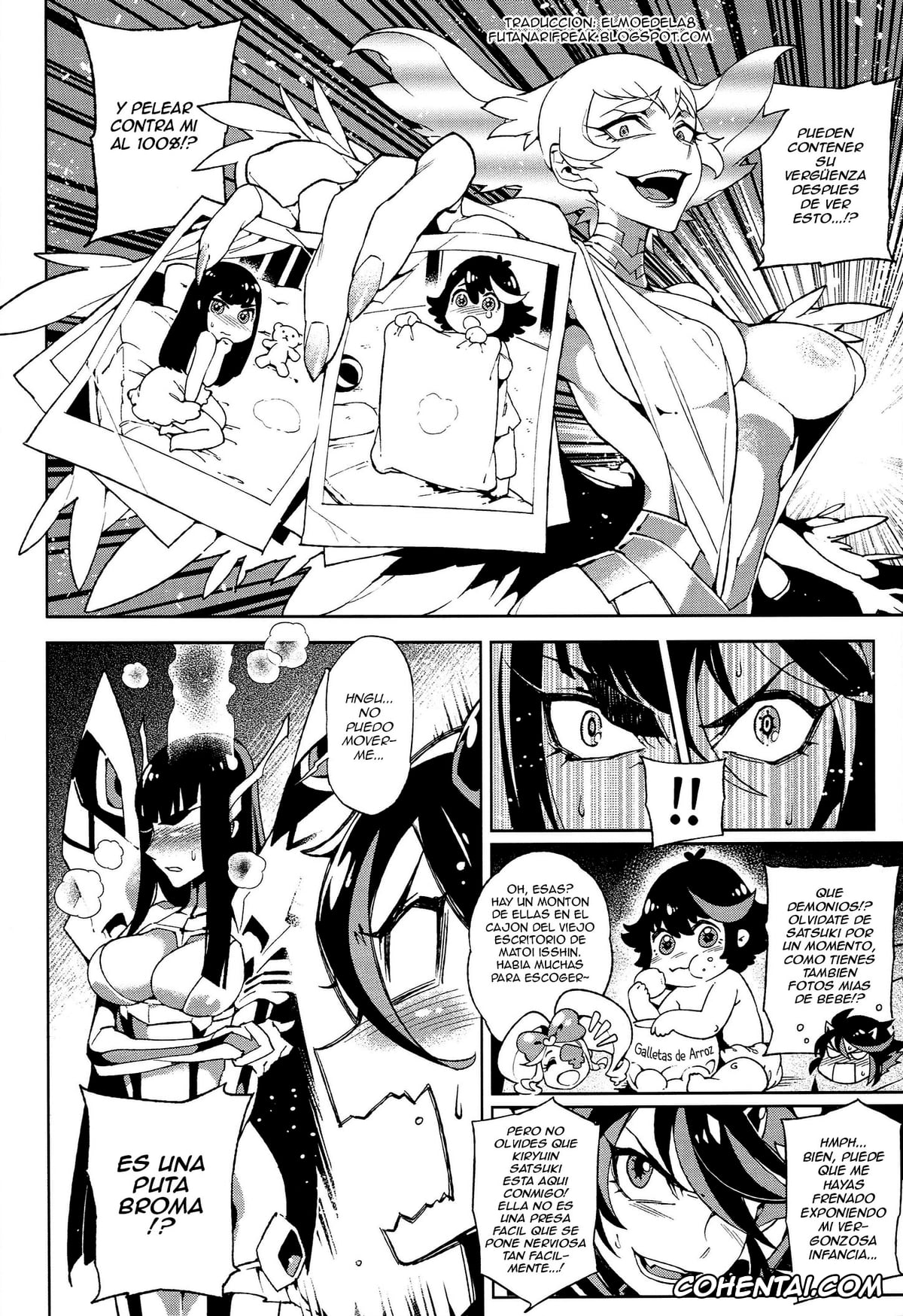 Kill la Kill hentai, Nui Harime hentai, Ragyo Kiryuuin hentai, Ryuuko Matoi hentai, Satsuki Kiryuuin hentai, KISS LOVE KISS (Kill la Kill), pagina 6