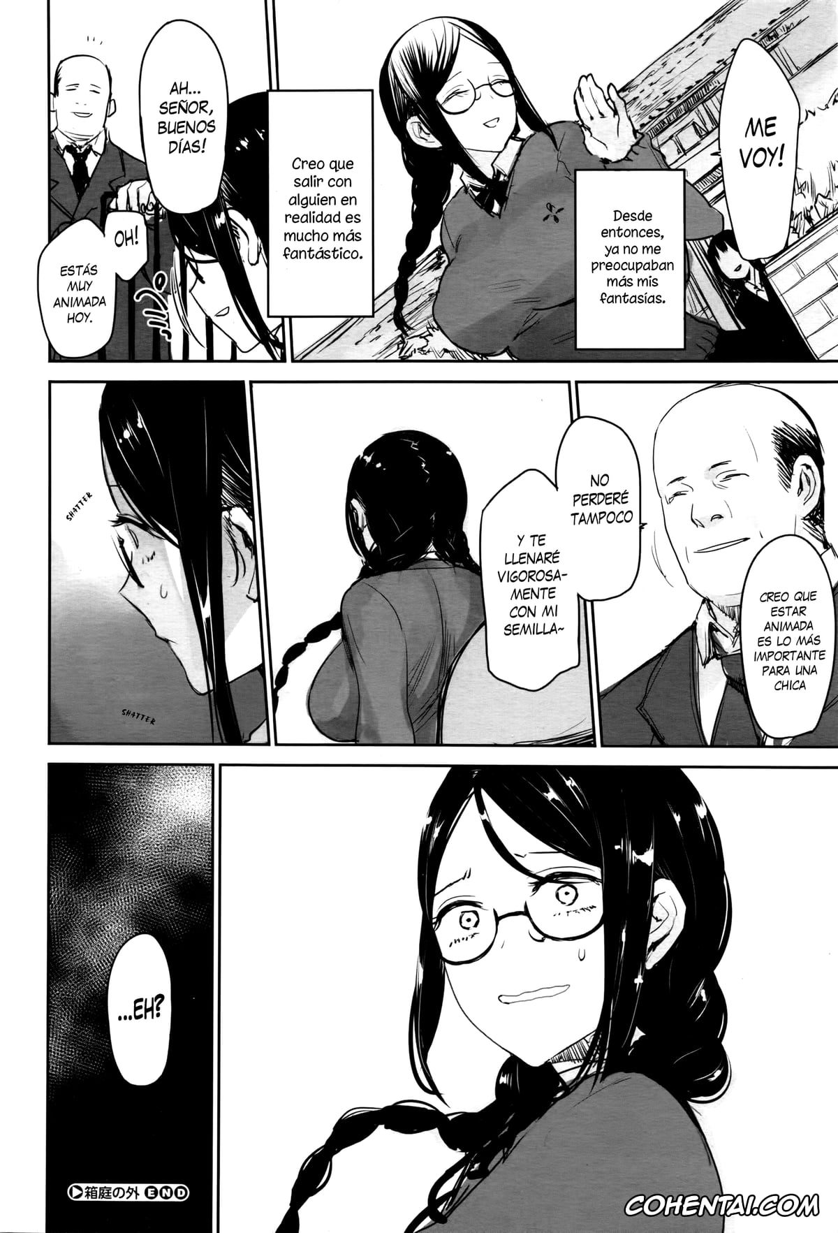 Revistas hentai, COMIC Megastore Alpha hentai, Hakoniwa No Soto (COMIC Megastore Alpha 2016-05), pagina 24