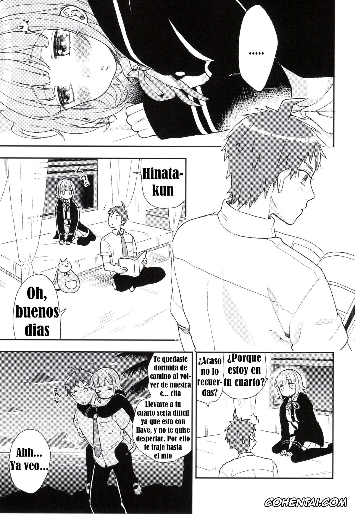 Danganronpa porno, Chiaki Nanami porno, Hajime Hinata porno, Heart Connect (Danganronpa 2), pagina 2