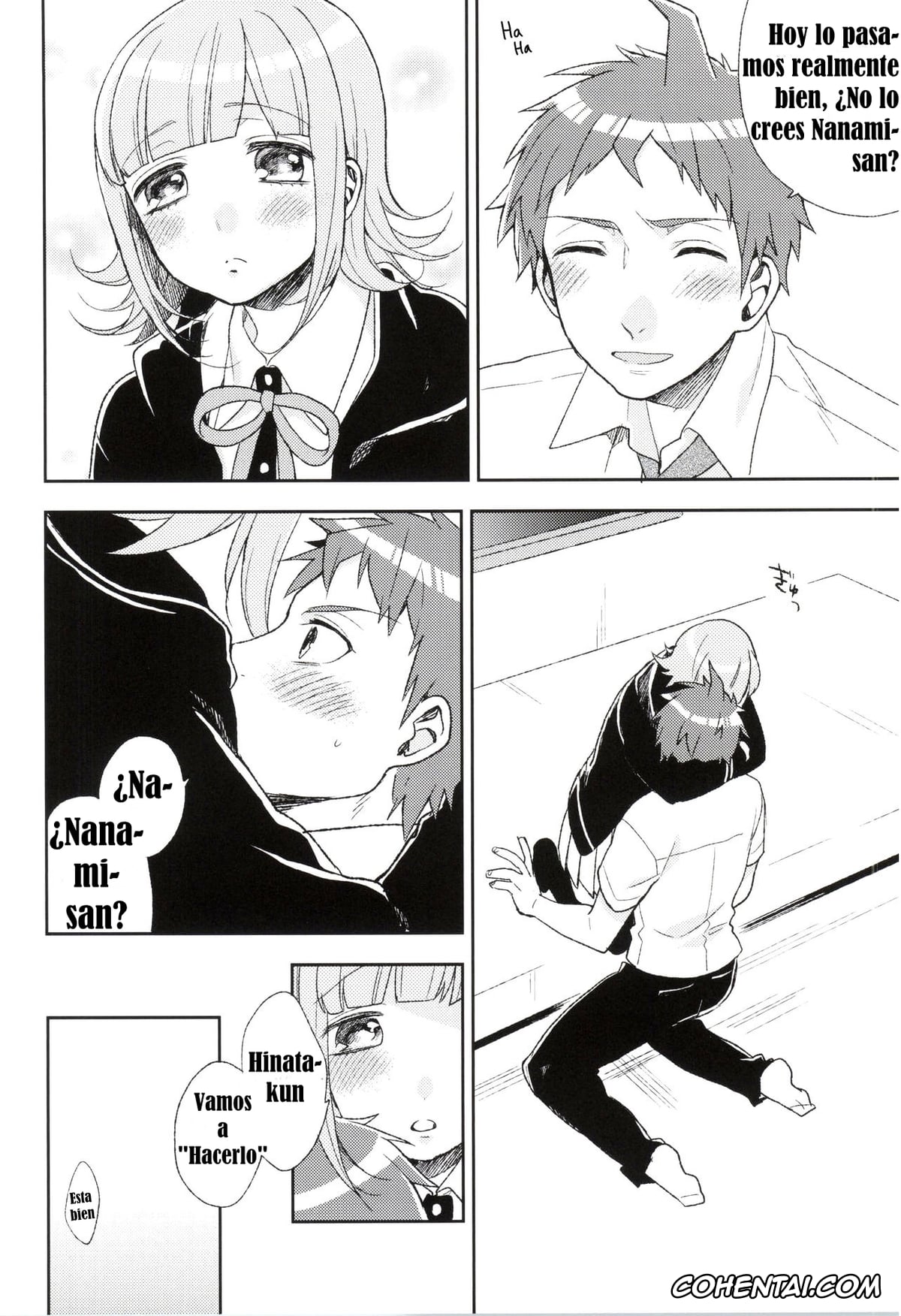 Danganronpa hentai, Chiaki Nanami hentai, Hajime Hinata hentai, Heart Connect (Danganronpa 2), pagina 3
