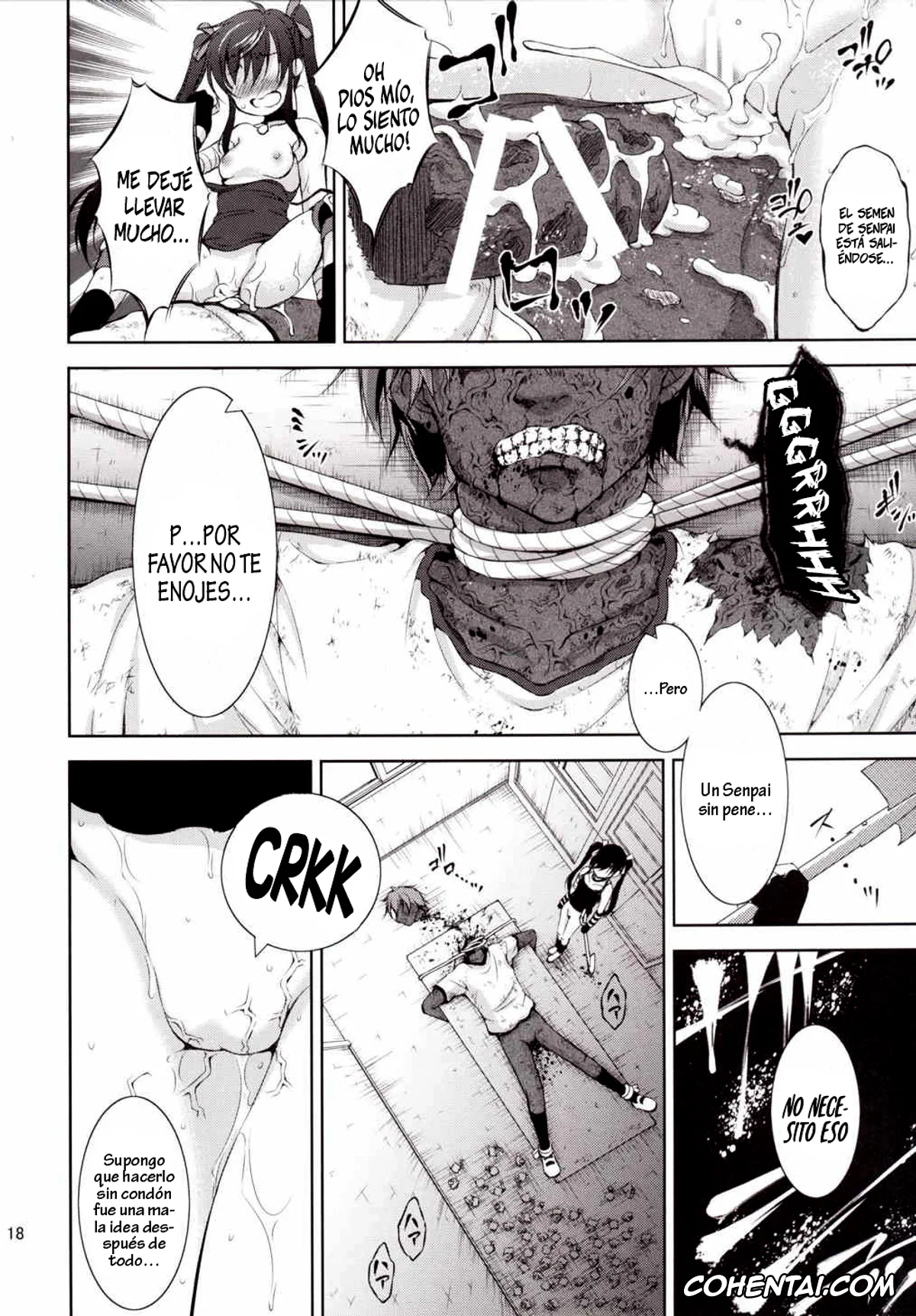 Gakkou Gurashi! porno, Kurumi Ebisuzawa porno, Yuuri Wakasa porno, Chitsunai Kansen! (Gakkou Gurashi!), pagina 17