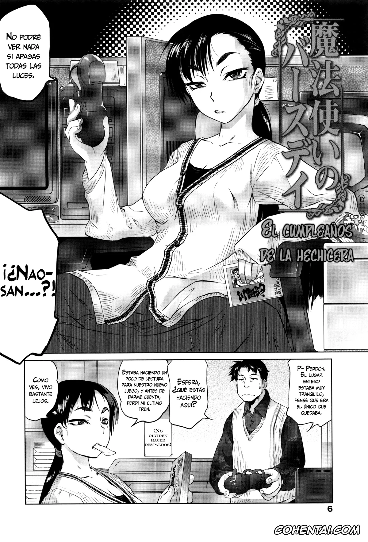 Original xxx, Mahoutsukai no Birthday (Tsurimesu), pagina 4