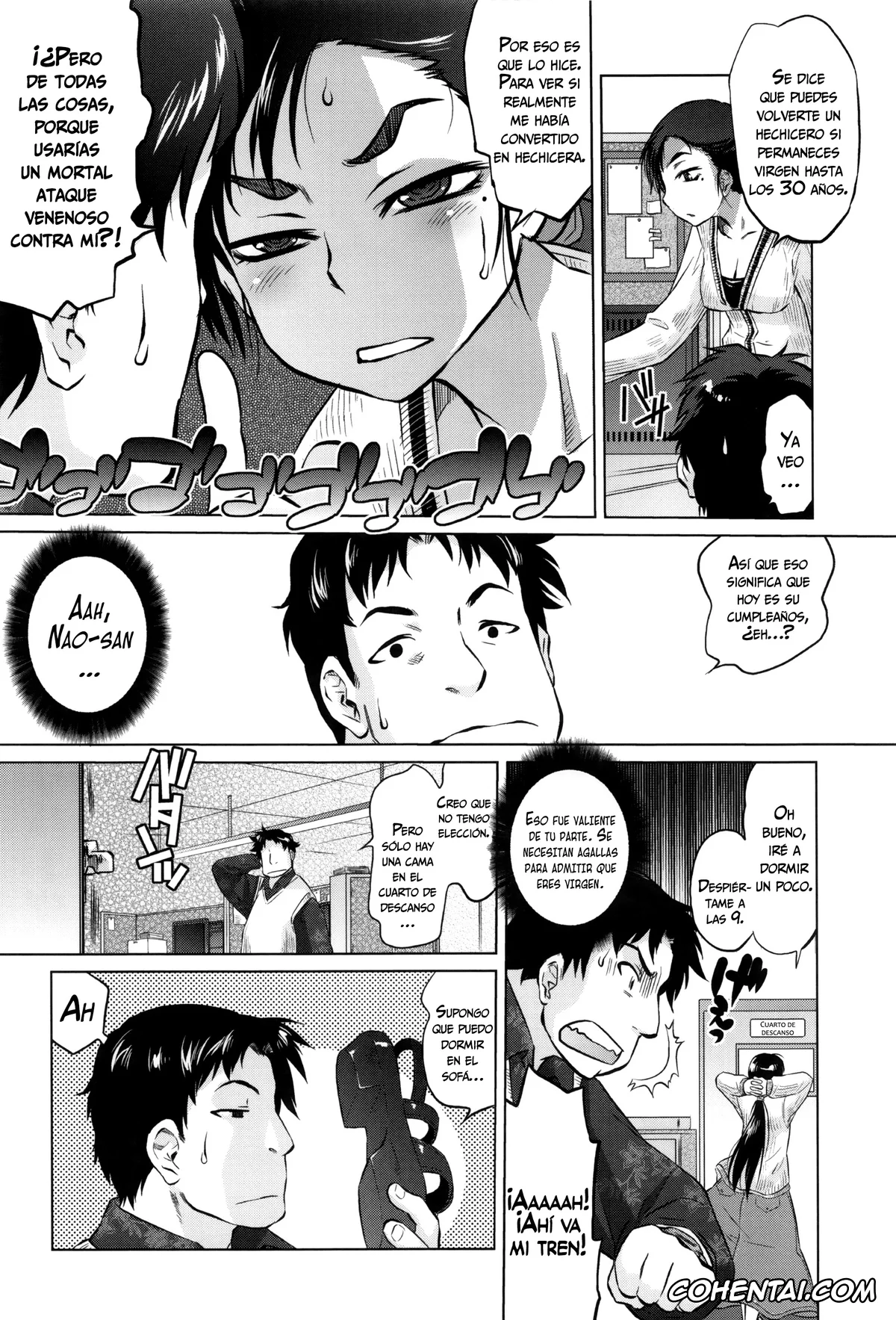Original hentai, Mahoutsukai no Birthday (Tsurimesu), pagina 6