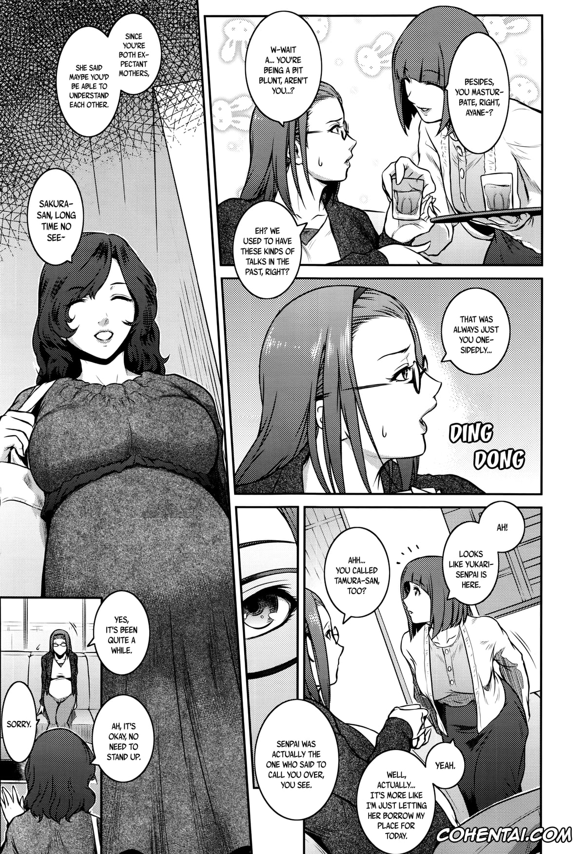 Revistas hentai, COMIC ExE hentai, Cherry Womb (COMIC ExE 01), pagina 3