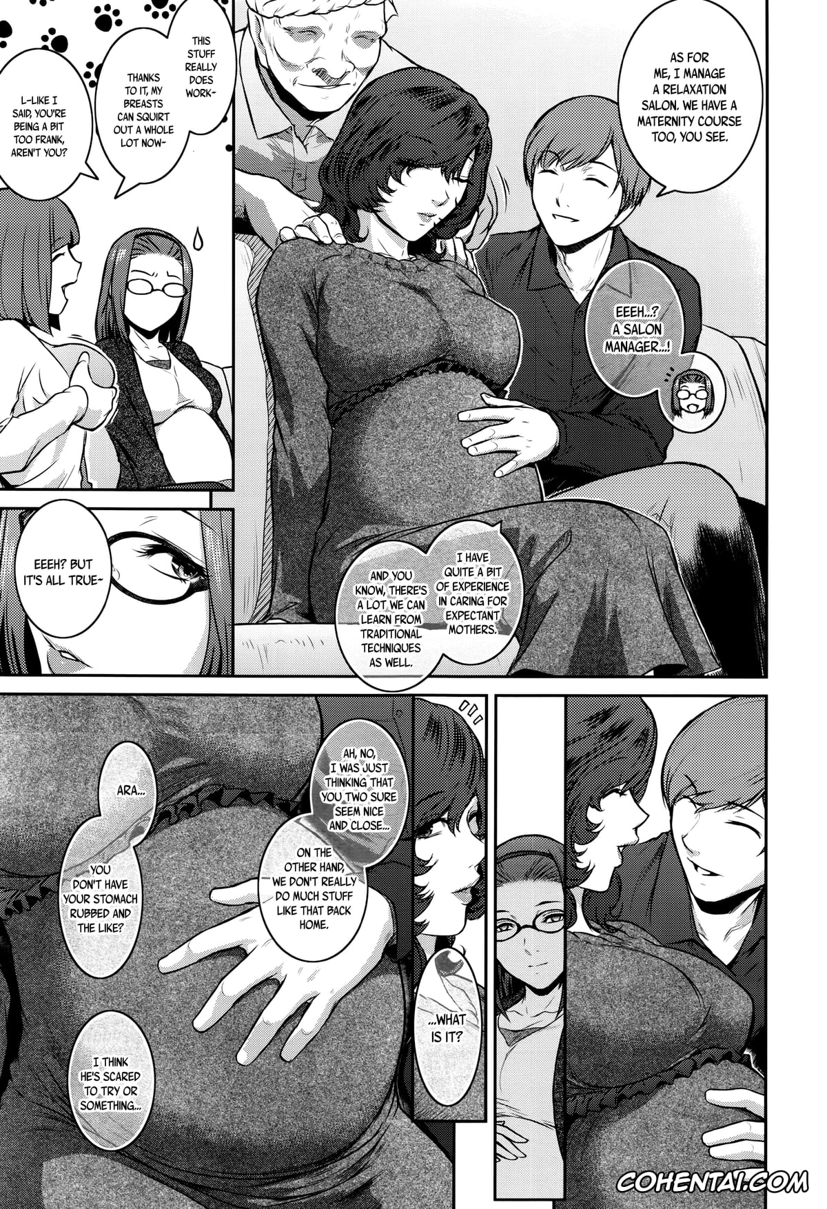 Revistas porno, COMIC ExE porno, Cherry Womb (COMIC ExE 01), pagina 5