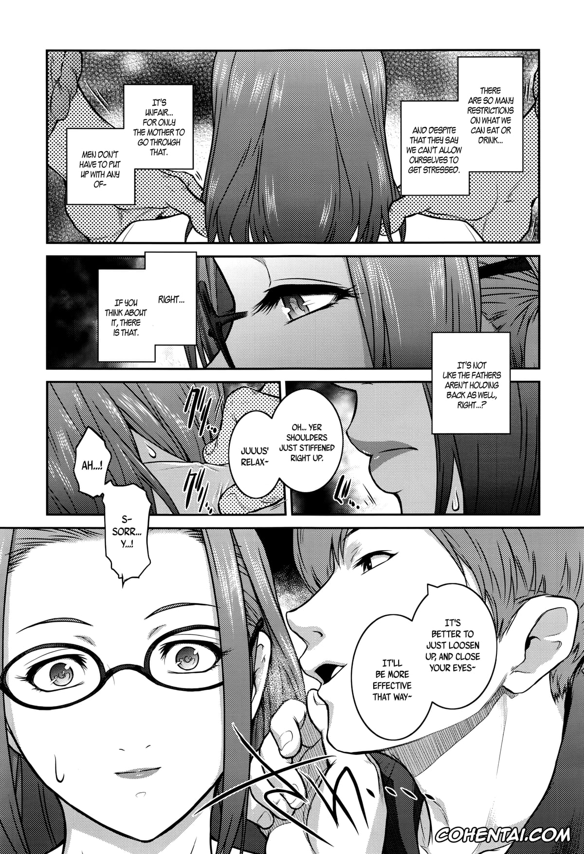 Revistas hentai, COMIC ExE hentai, Cherry Womb (COMIC ExE 01), pagina 9