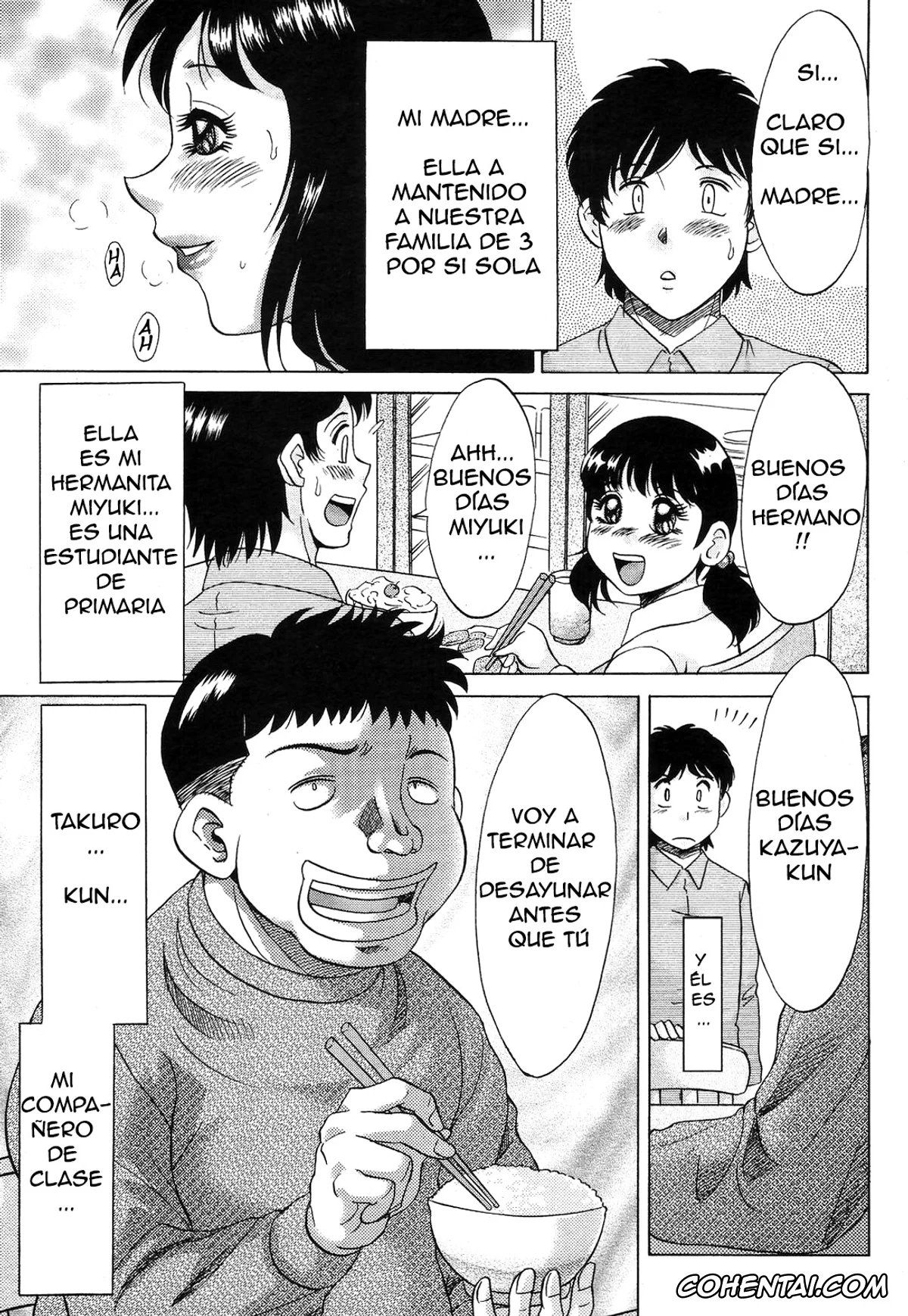 Revistas hentai, COMIC Momohime hentai, Takuro (COMIC Momohime 2009-06), pagina 3