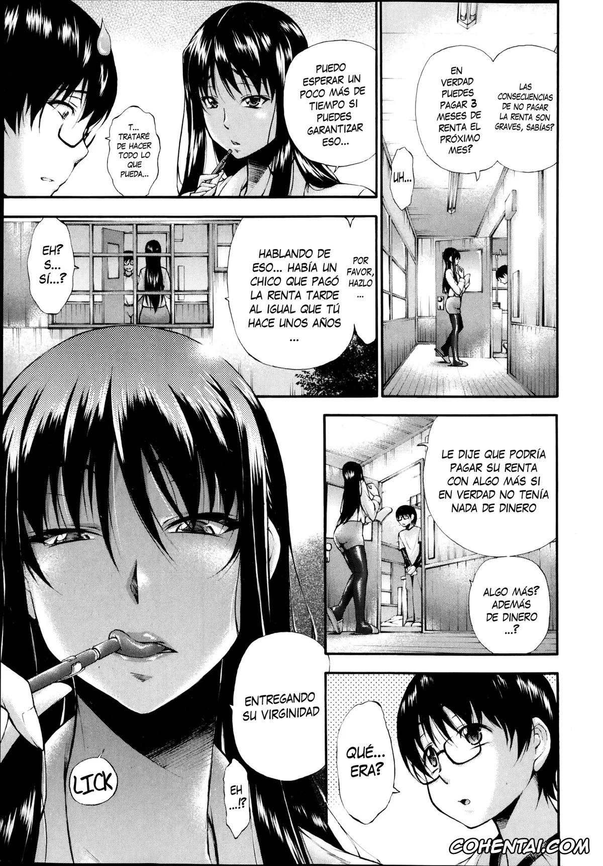 Revistas hentai, COMIC Masyo hentai, Doutei Yachin (COMIC Masyo 2014-04), pagina 3