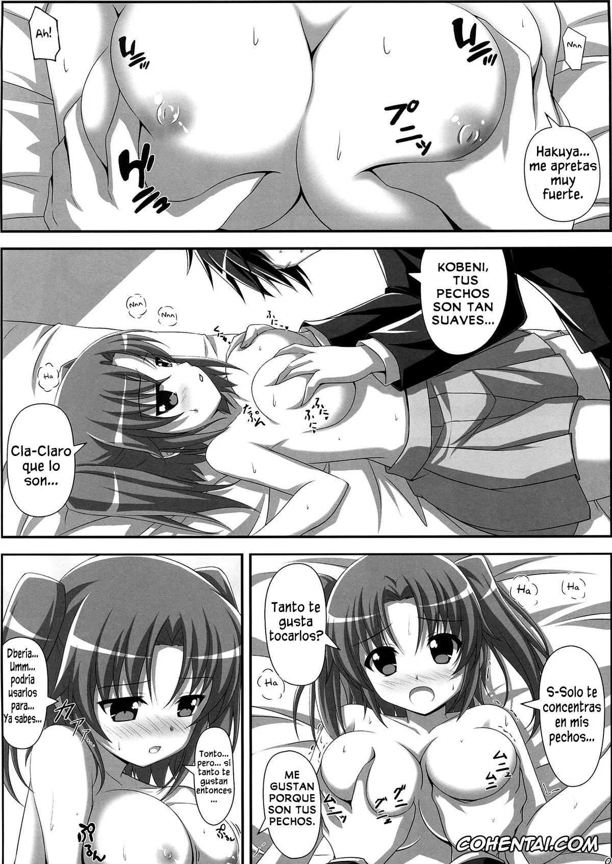 Mikakunin de Shinkoukei porno, Hakuya Mitsumine porno, Kobeni Yonomori porno, Tadaima Kakunin Chuu! (Mikakunin de Shinkoukei), pagina 5