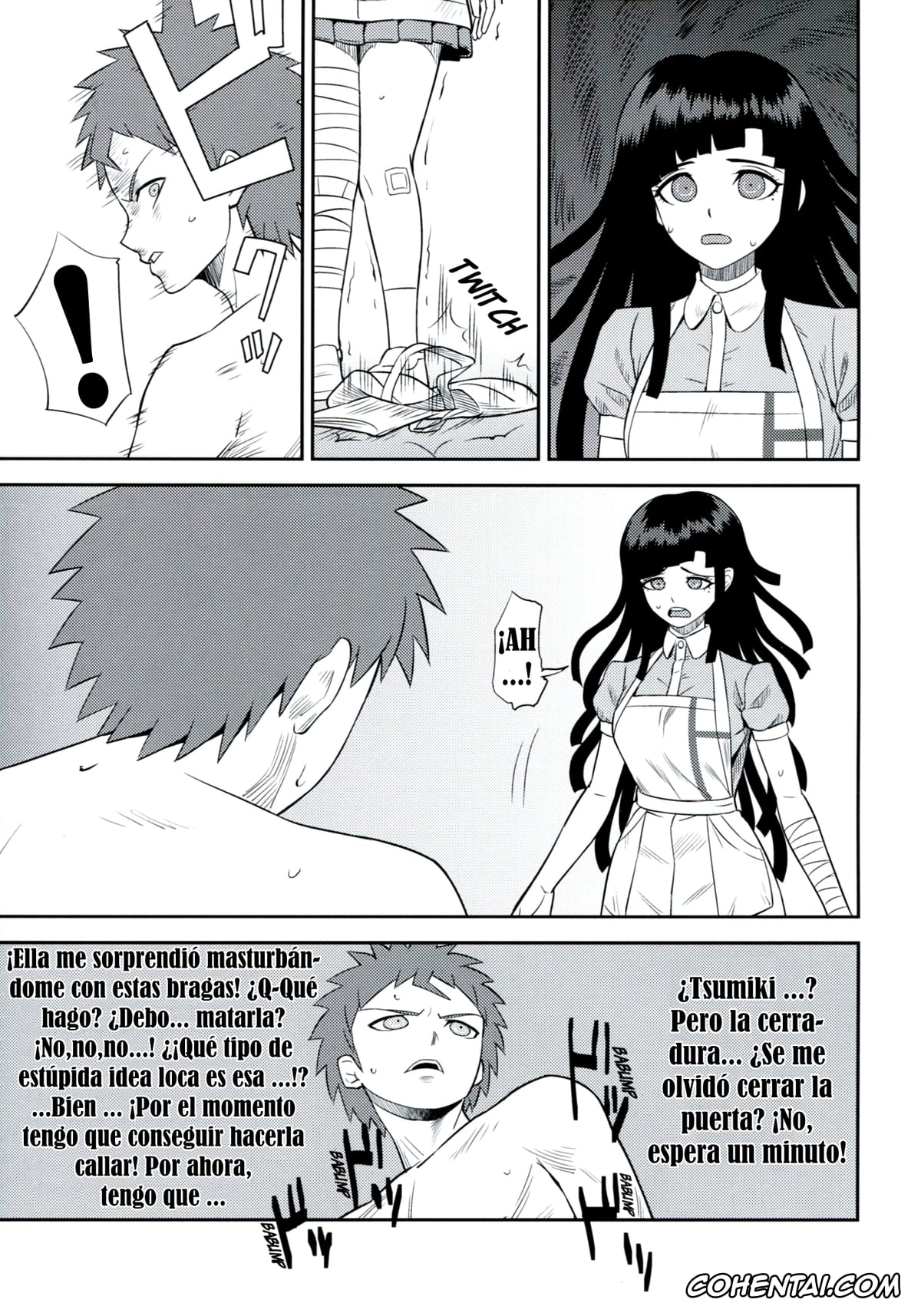 Danganronpa xxx, Hajime Hinata xxx, Mikan Tsumiki xxx, Kanjou Oklahoma Mixer (Super Danganronpa 2), pagina 4