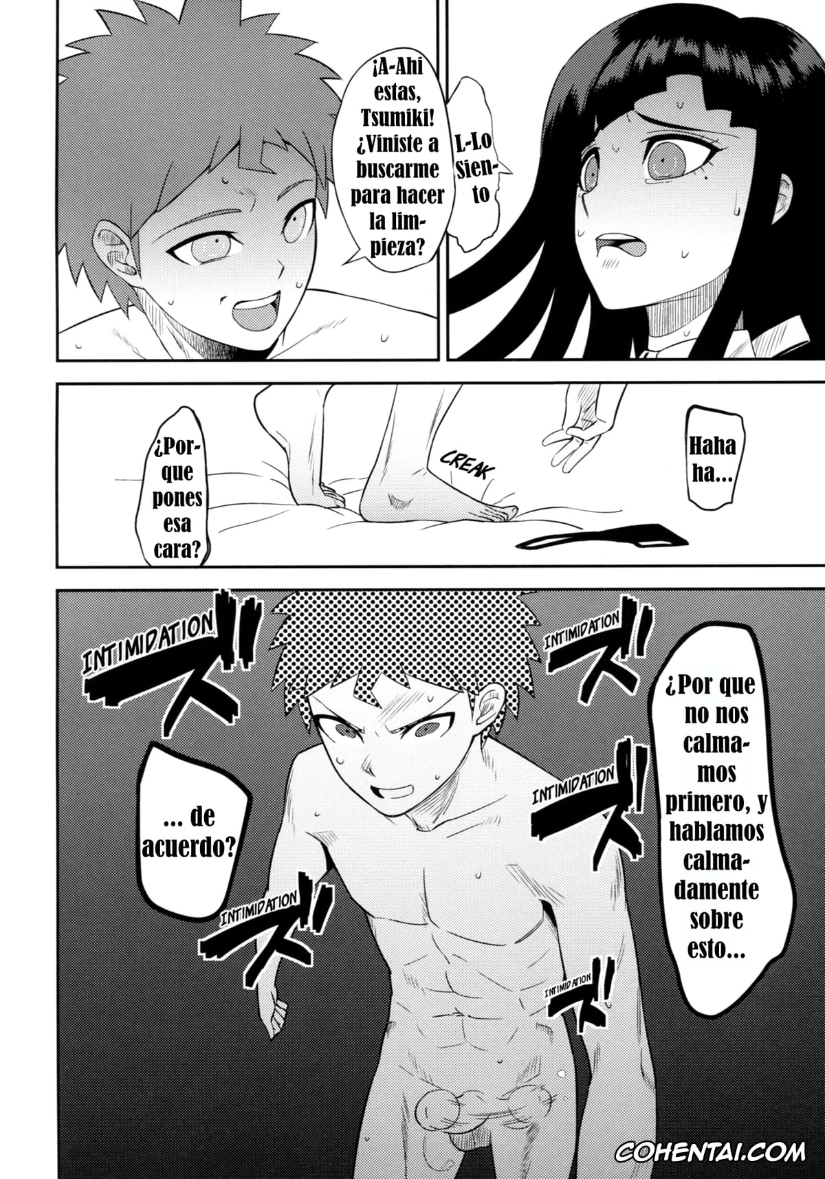 Danganronpa porno, Hajime Hinata porno, Mikan Tsumiki porno, Kanjou Oklahoma Mixer (Super Danganronpa 2), pagina 5