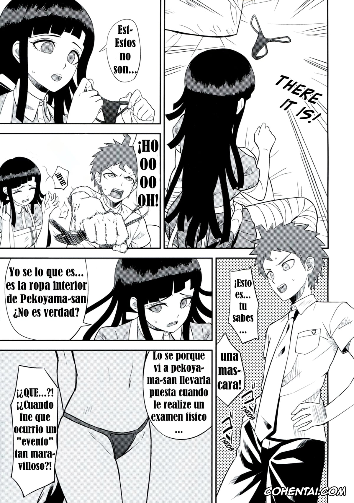 Danganronpa porno, Hajime Hinata porno, Mikan Tsumiki porno, Kanjou Oklahoma Mixer (Super Danganronpa 2), pagina 8