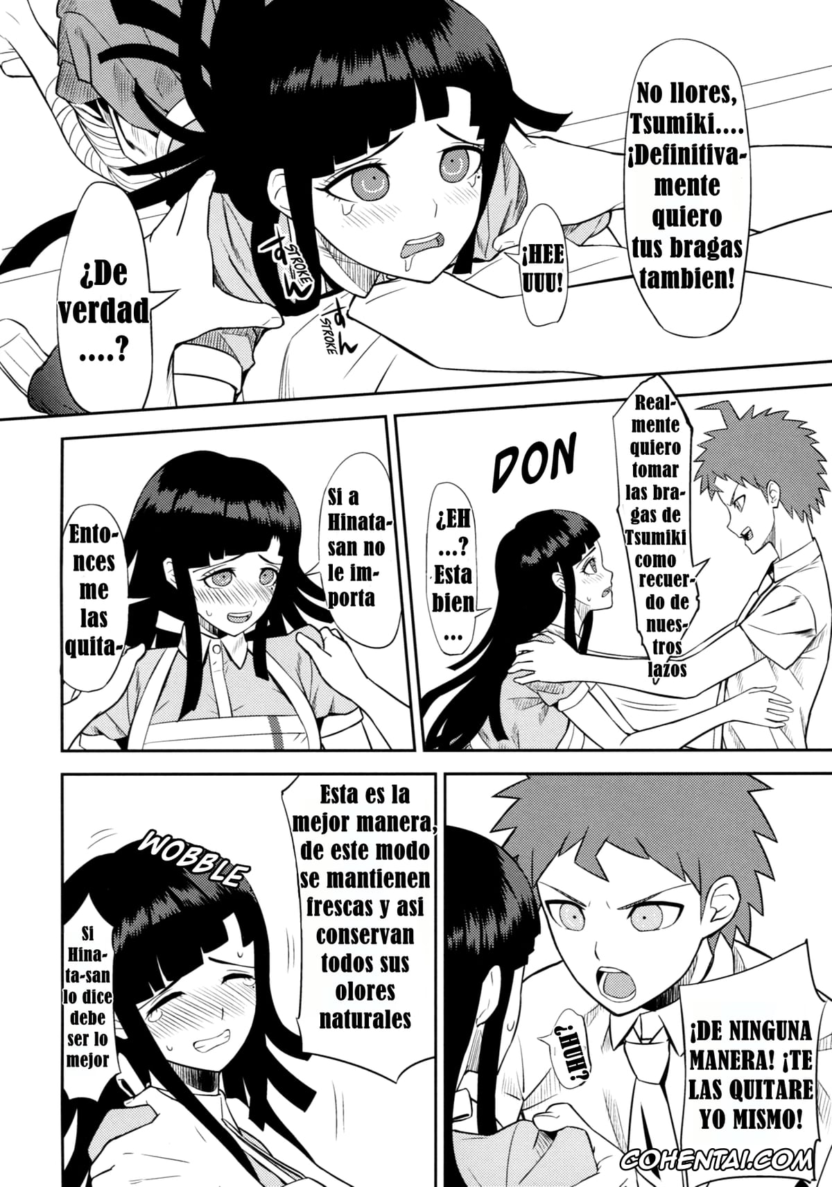 Danganronpa porno, Hajime Hinata porno, Mikan Tsumiki porno, Kanjou Oklahoma Mixer (Super Danganronpa 2), pagina 11