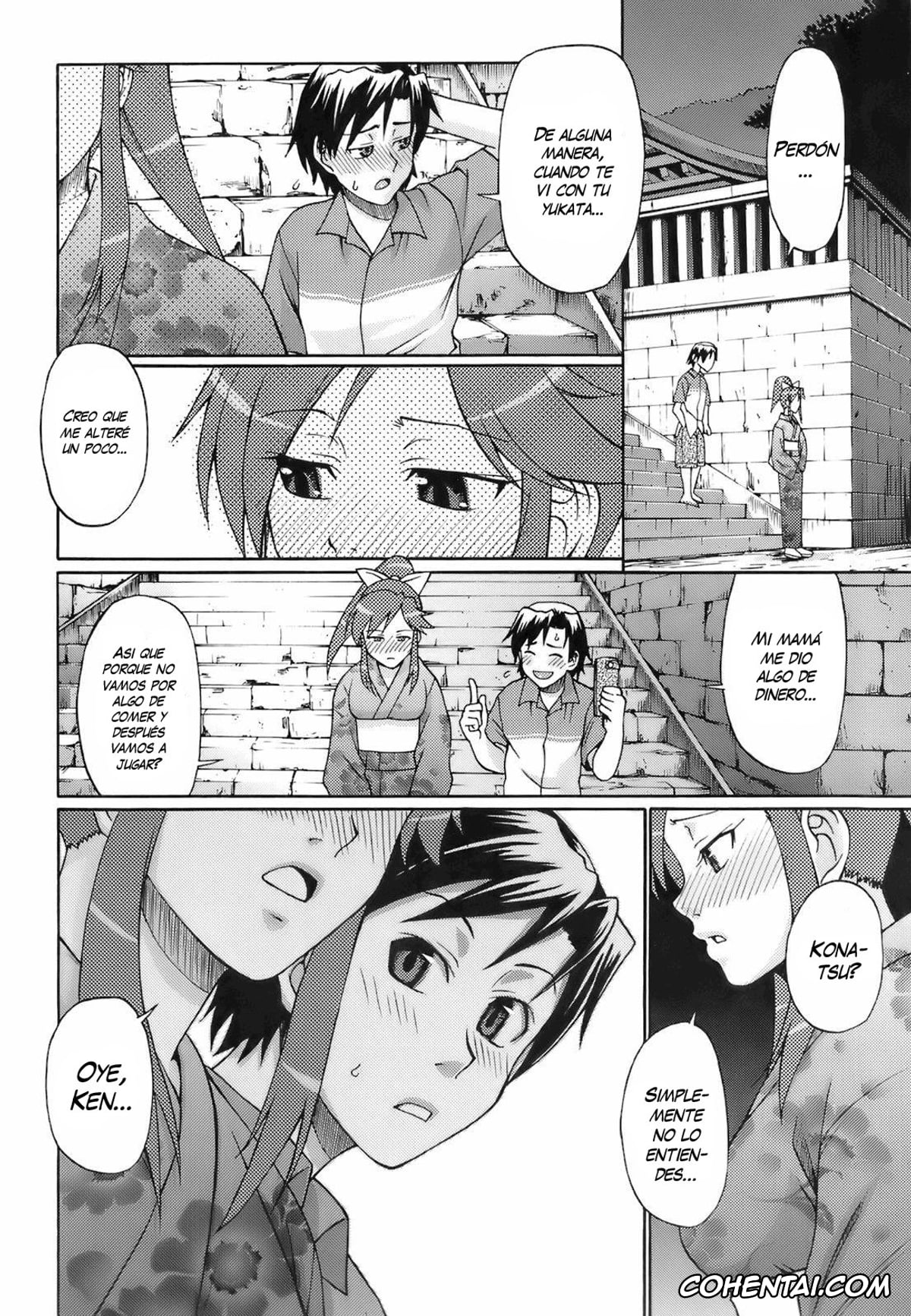 Manga hentai, Uekano Days hentai, Yuunagi UNION (Uekano Days), pagina 6
