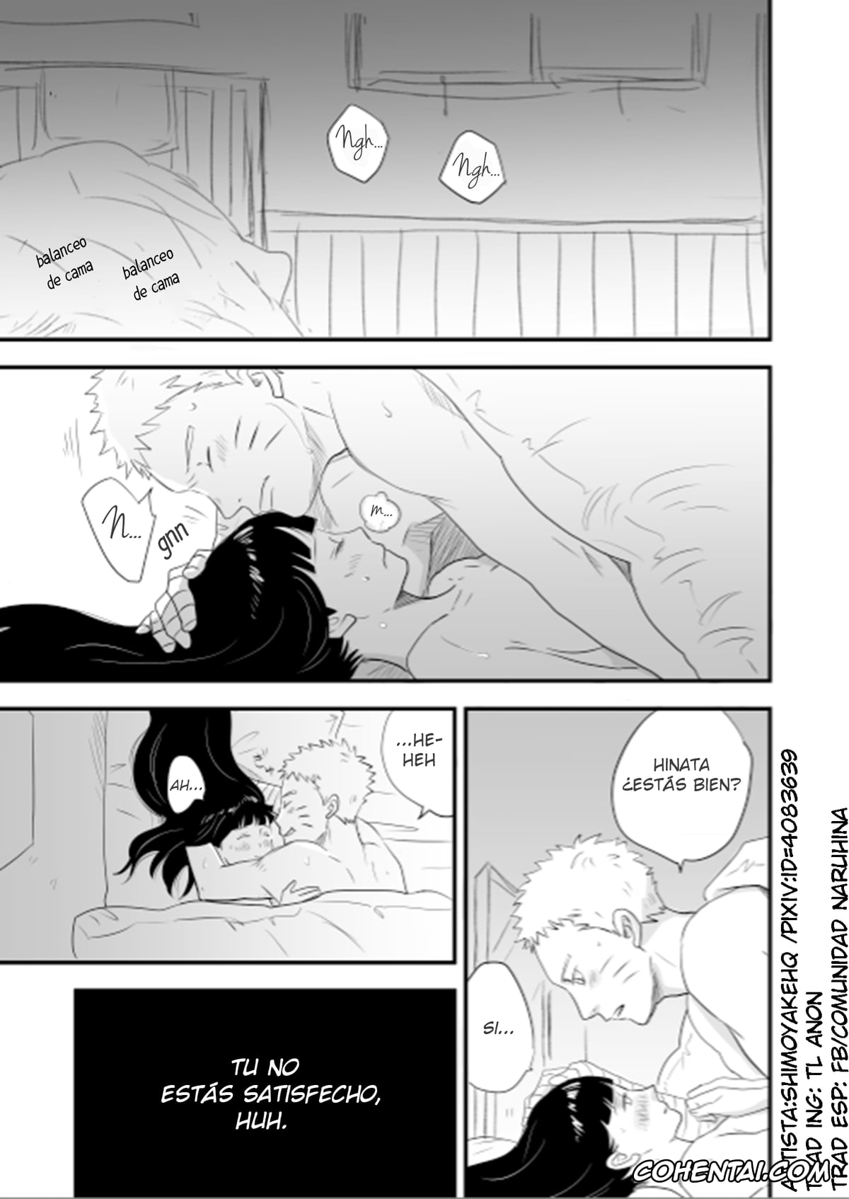 NARUTO xxx, Hinata Hyuga xxx, Naruto Uzumaki xxx, innocently (Naruto), pagina 4