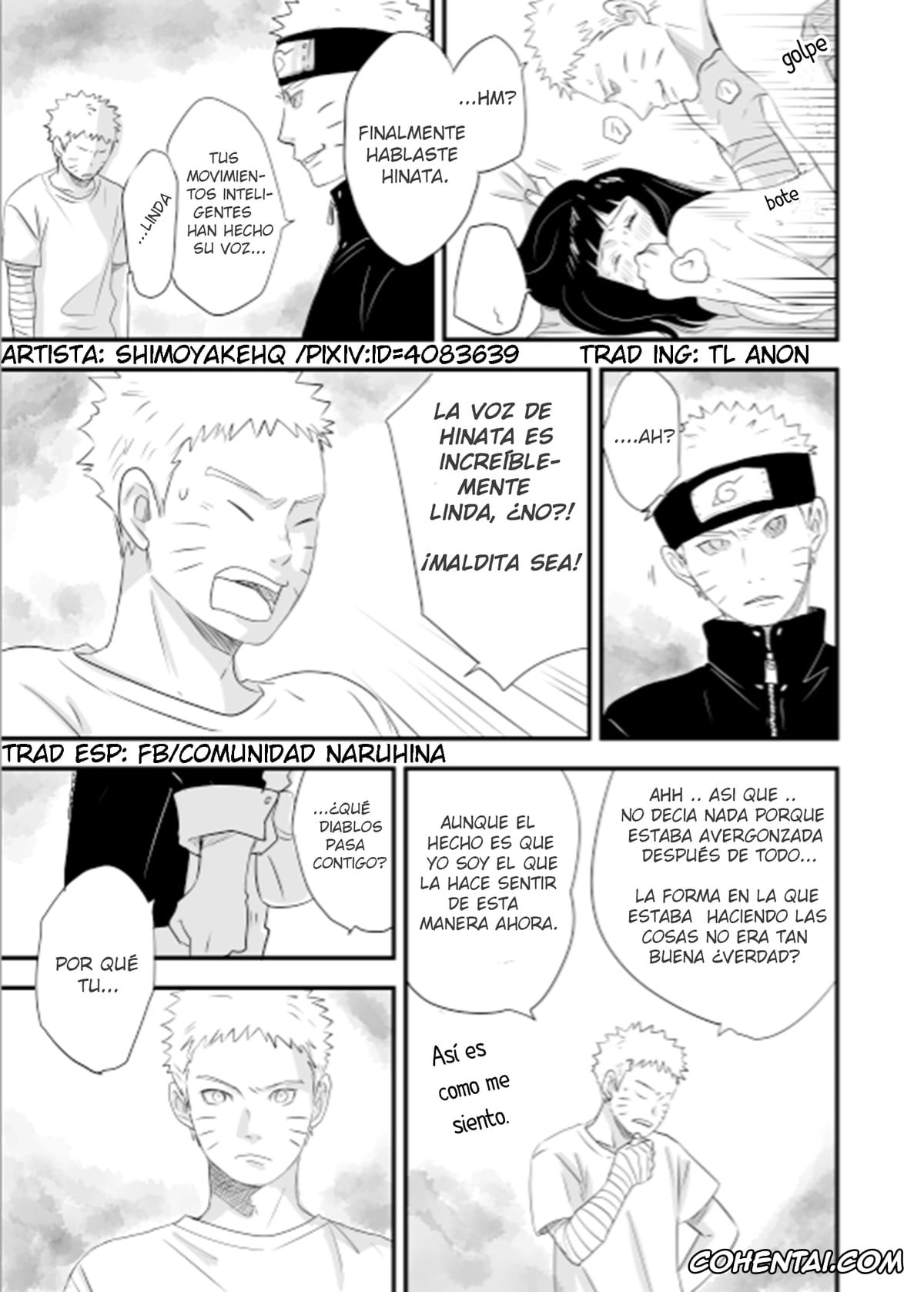 NARUTO hentai, Hinata Hyuga hentai, Naruto Uzumaki hentai, innocently (Naruto), pagina 9