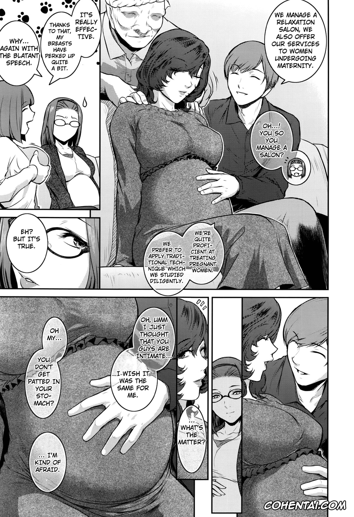 Revistas porno, COMIC ExE porno, Cherry Womb (COMIC ExE 01), pagina 5