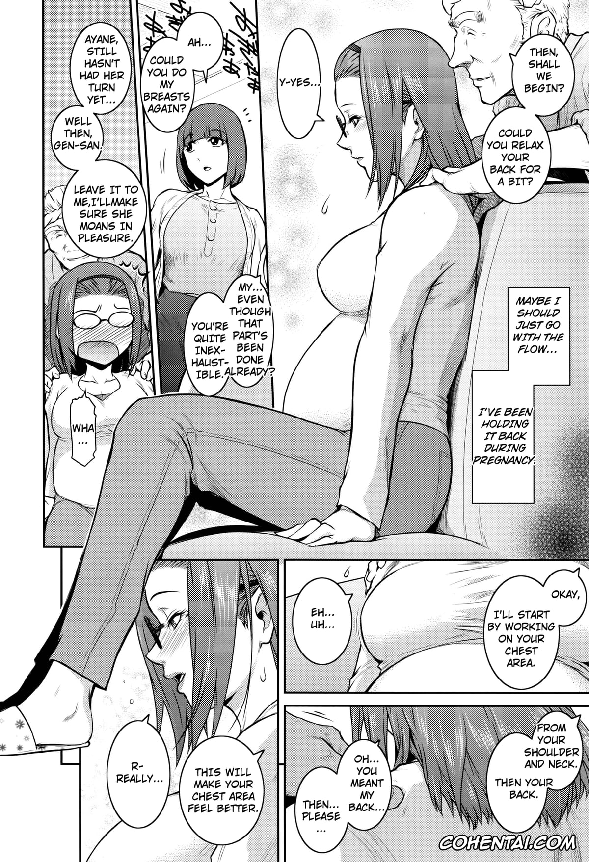 Revistas porno, COMIC ExE porno, Cherry Womb (COMIC ExE 01), pagina 8