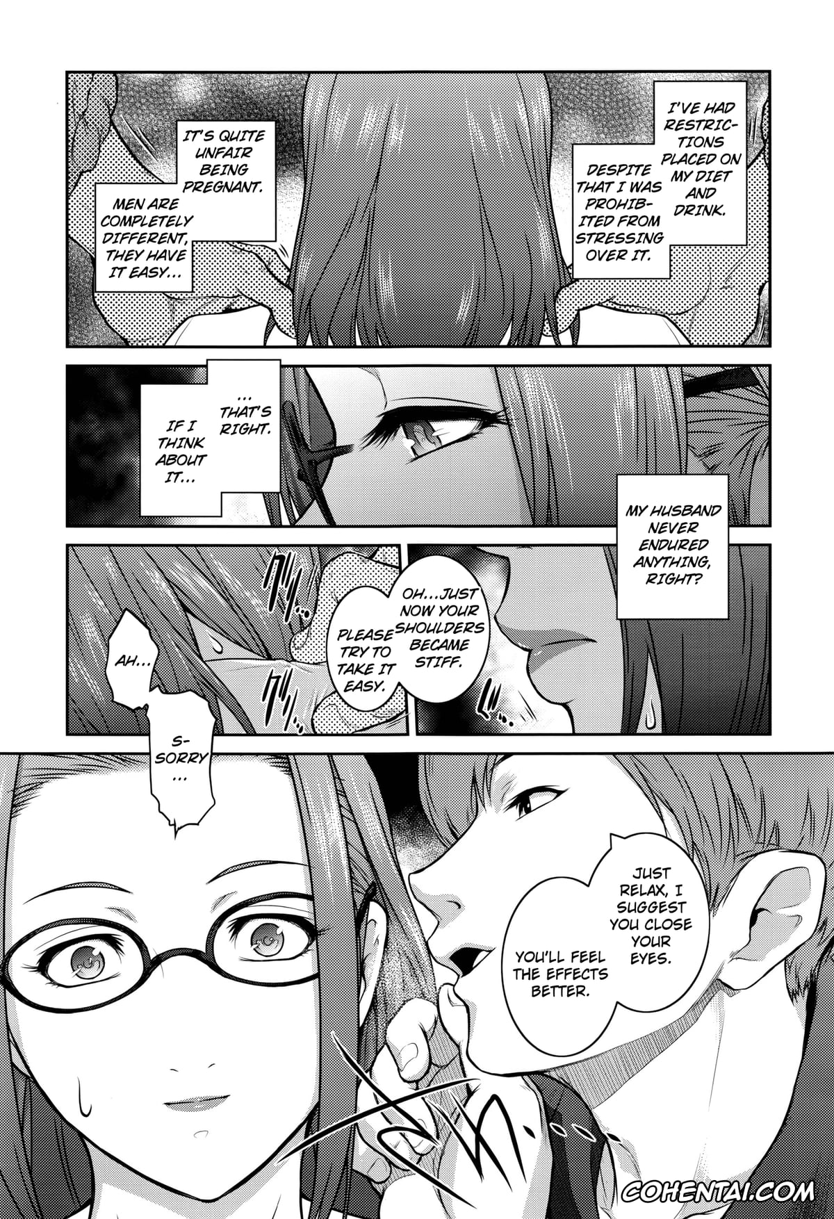 Revistas hentai, COMIC ExE hentai, Cherry Womb (COMIC ExE 01), pagina 9