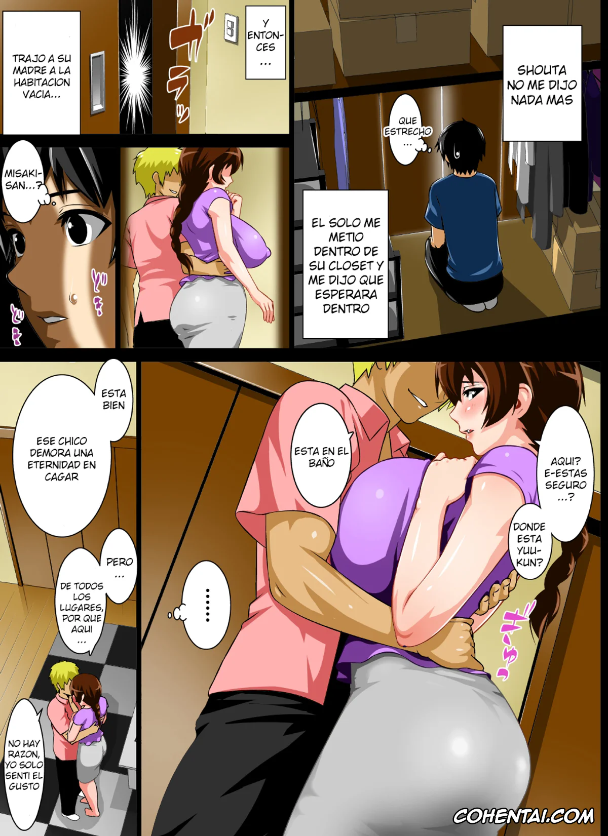 Original xxx, Reibo Misaki ~Kinpatsu Musuko to Onaho Haha~, pagina 7