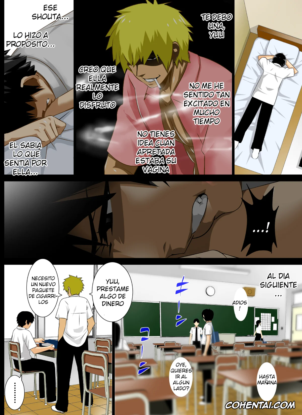 Original porno, Reibo Misaki ~Kinpatsu Musuko to Onaho Haha~, pagina 20
