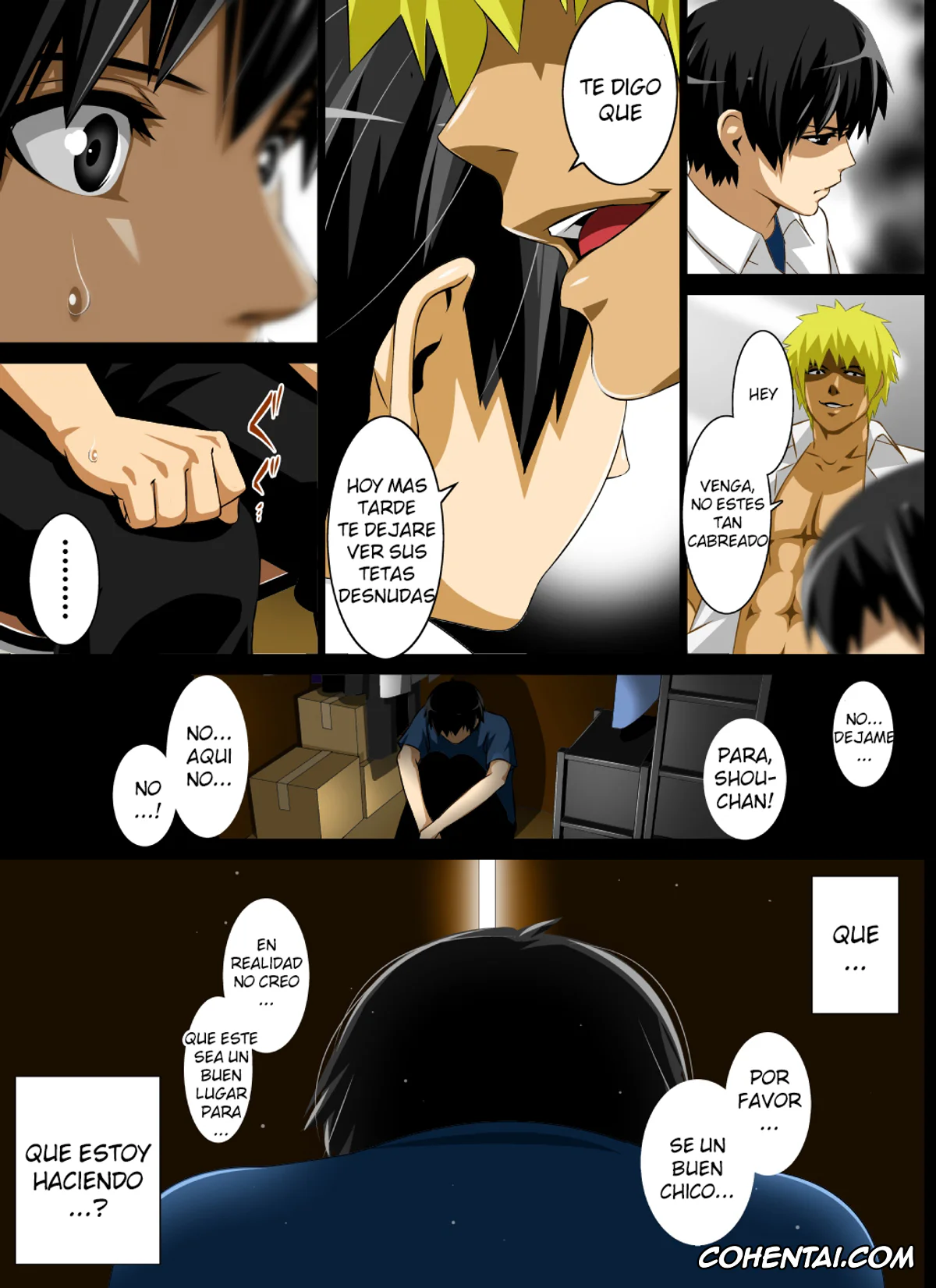 Original hentai, Reibo Misaki ~Kinpatsu Musuko to Onaho Haha~, pagina 21