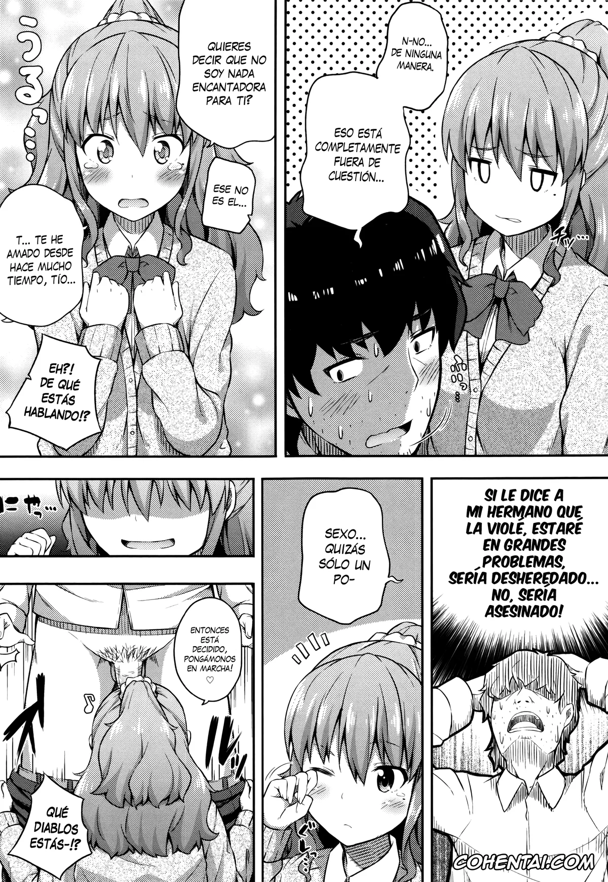 Original porno, Ieiri Shoujo (Kimi ga Haramu made Nando mo Aishiteru), pagina 5