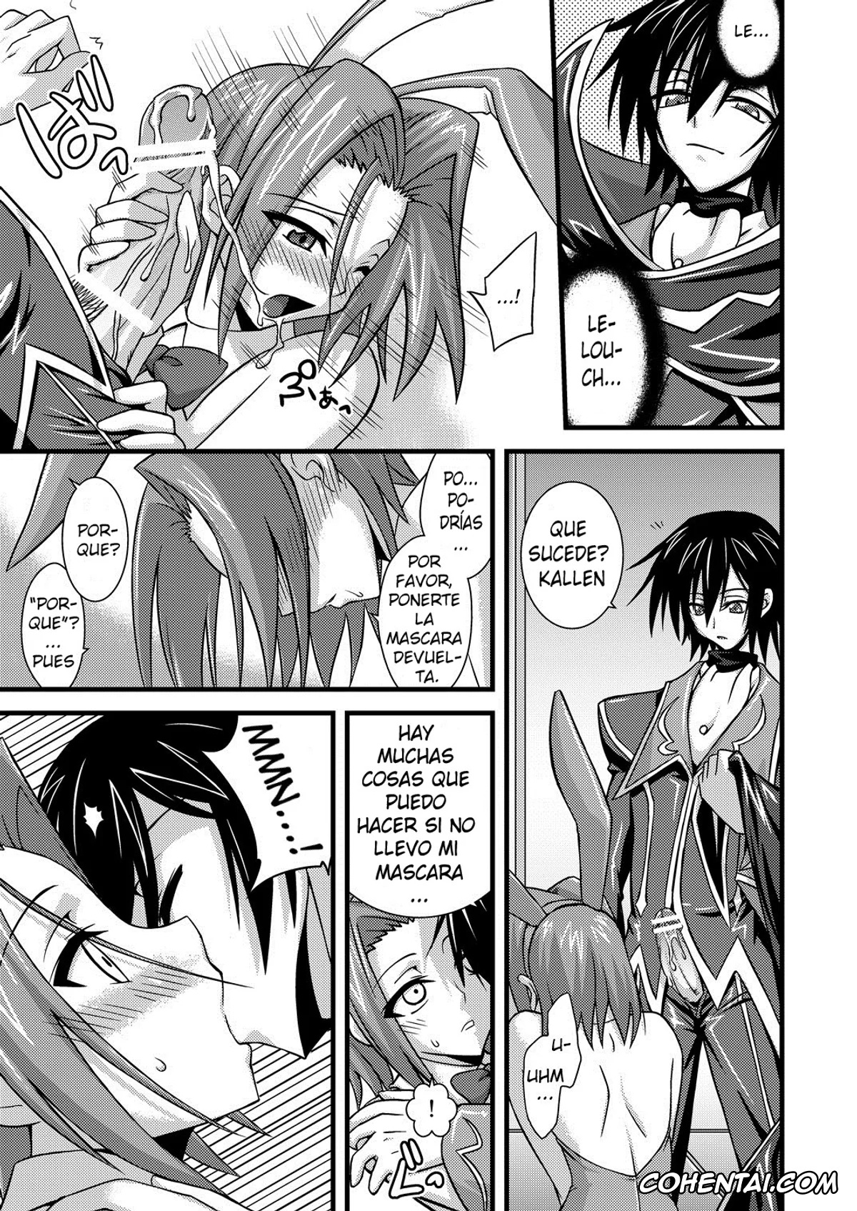 Code Geass hentai, Kallen Stadtfeld | Kallen Kouzuki hentai, Lelouch Vi Britannia hentai, Kouzuki Kallen no Tomadoi R2 (Code Geass: Lelouch of the Rebellion), pagina 9