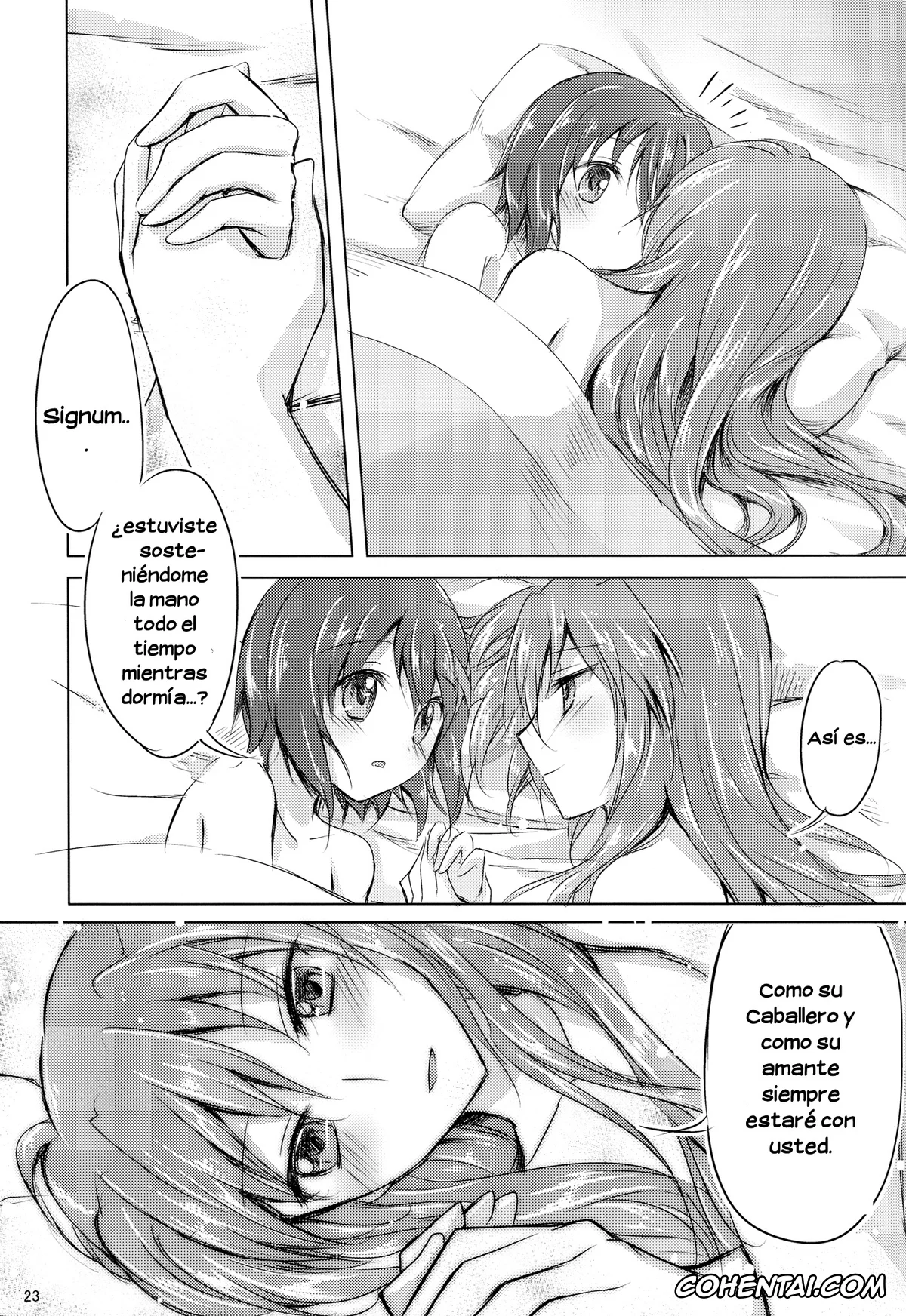 Mahou Shoujo Lyrical Nanoha | Magical Girl Lyrical Nanoha xxx, Hayate Yagami xxx, Signum xxx, My Prince (Mahou Shoujo Lyrical Nanoha), pagina 22