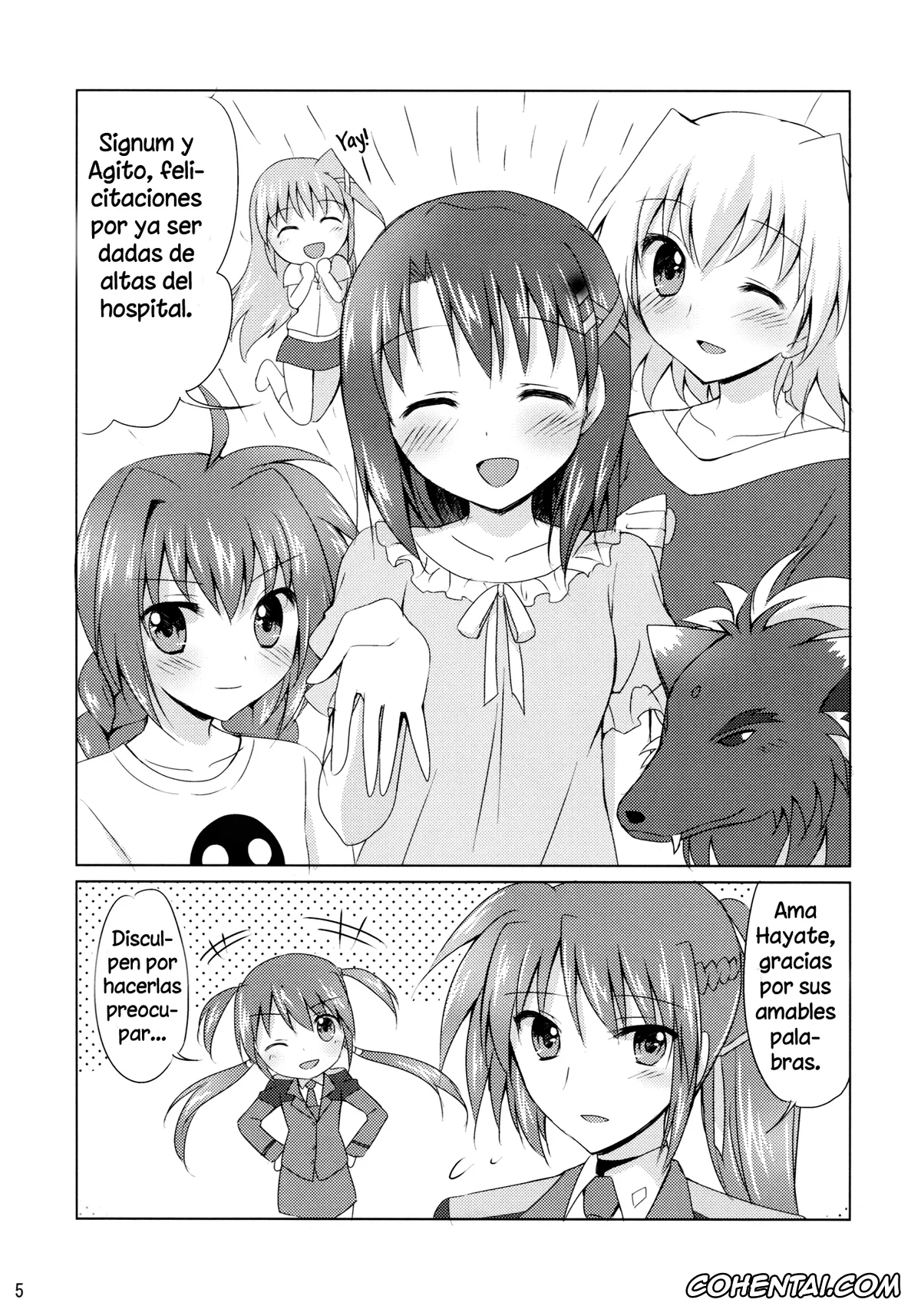 Mahou Shoujo Lyrical Nanoha | Magical Girl Lyrical Nanoha xxx, Hayate Yagami xxx, Signum xxx, My Prince 2 (Mahou Shoujo Lyrical Nanoha), pagina 4