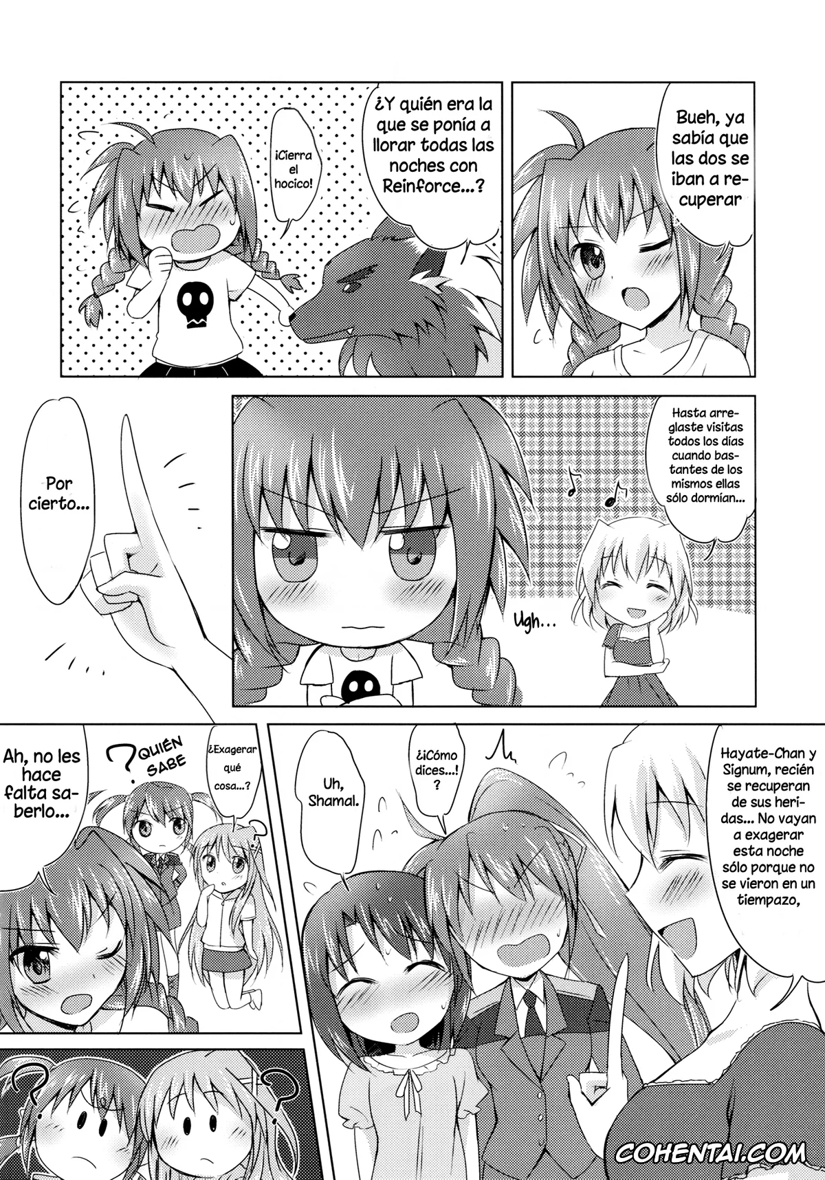 Mahou Shoujo Lyrical Nanoha | Magical Girl Lyrical Nanoha porno, Hayate Yagami porno, Signum porno, My Prince 2 (Mahou Shoujo Lyrical Nanoha), pagina 5