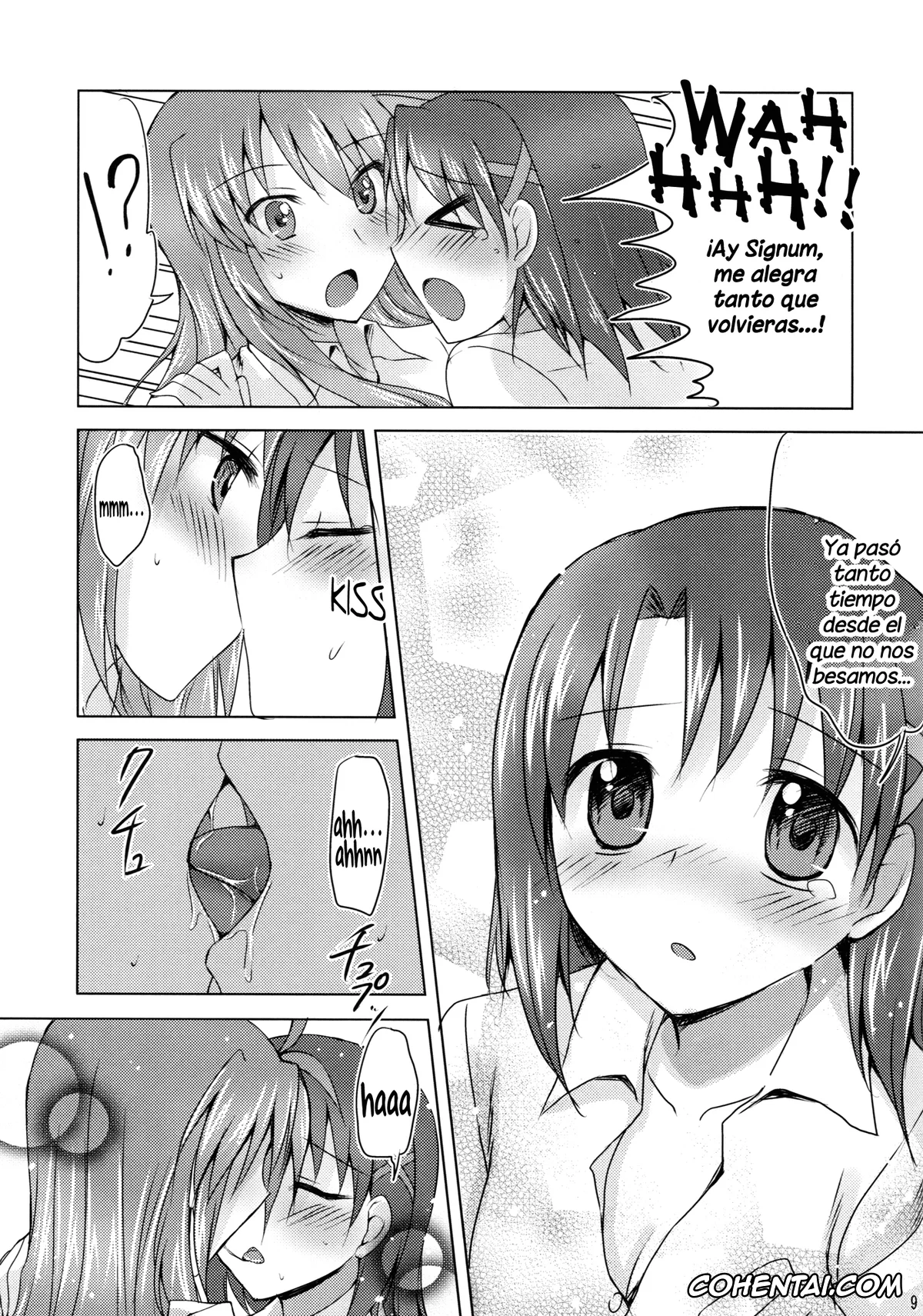 Mahou Shoujo Lyrical Nanoha | Magical Girl Lyrical Nanoha porno, Hayate Yagami porno, Signum porno, My Prince 2 (Mahou Shoujo Lyrical Nanoha), pagina 8