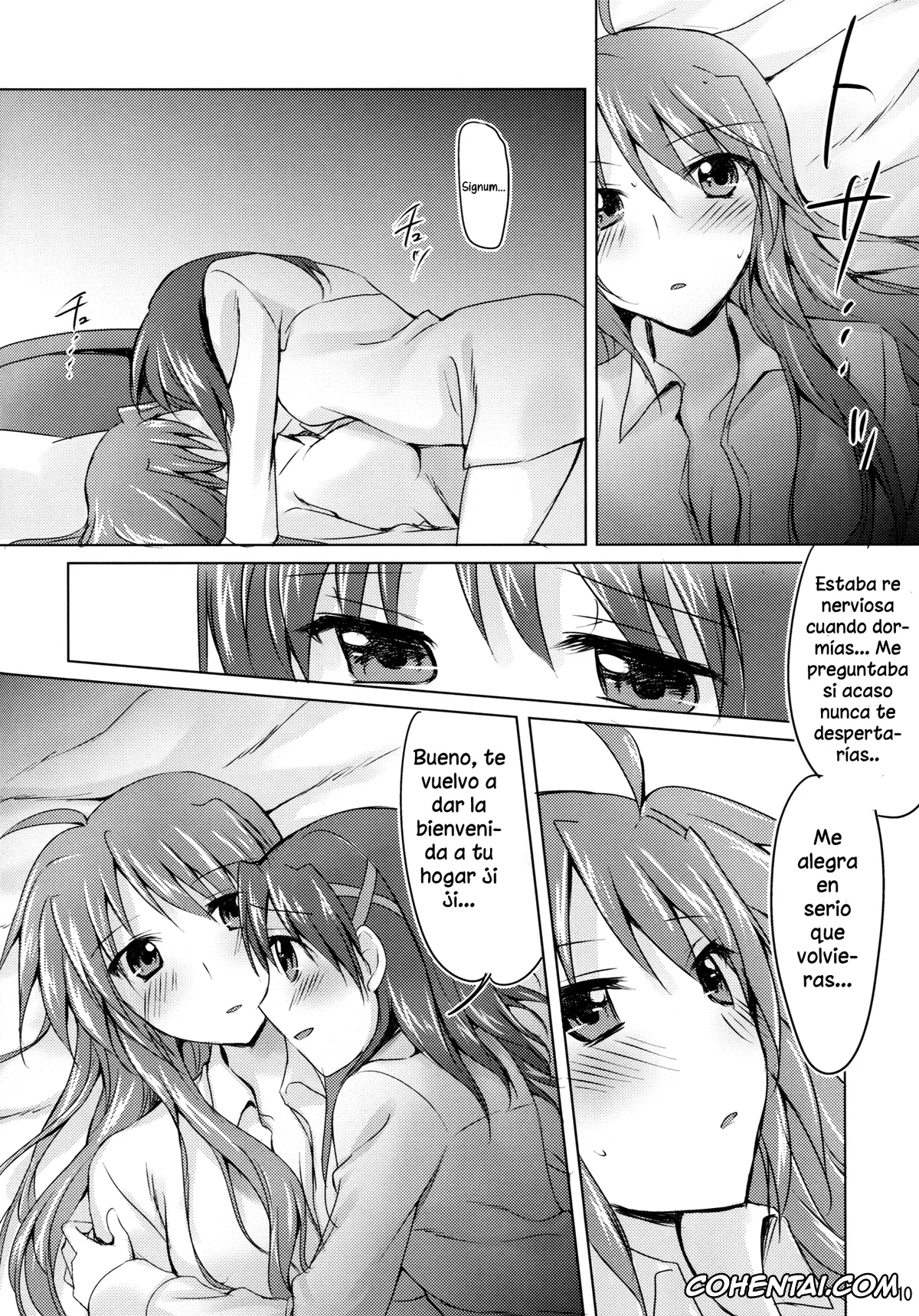 Mahou Shoujo Lyrical Nanoha | Magical Girl Lyrical Nanoha hentai, Hayate Yagami hentai, Signum hentai, My Prince 2 (Mahou Shoujo Lyrical Nanoha), pagina 9