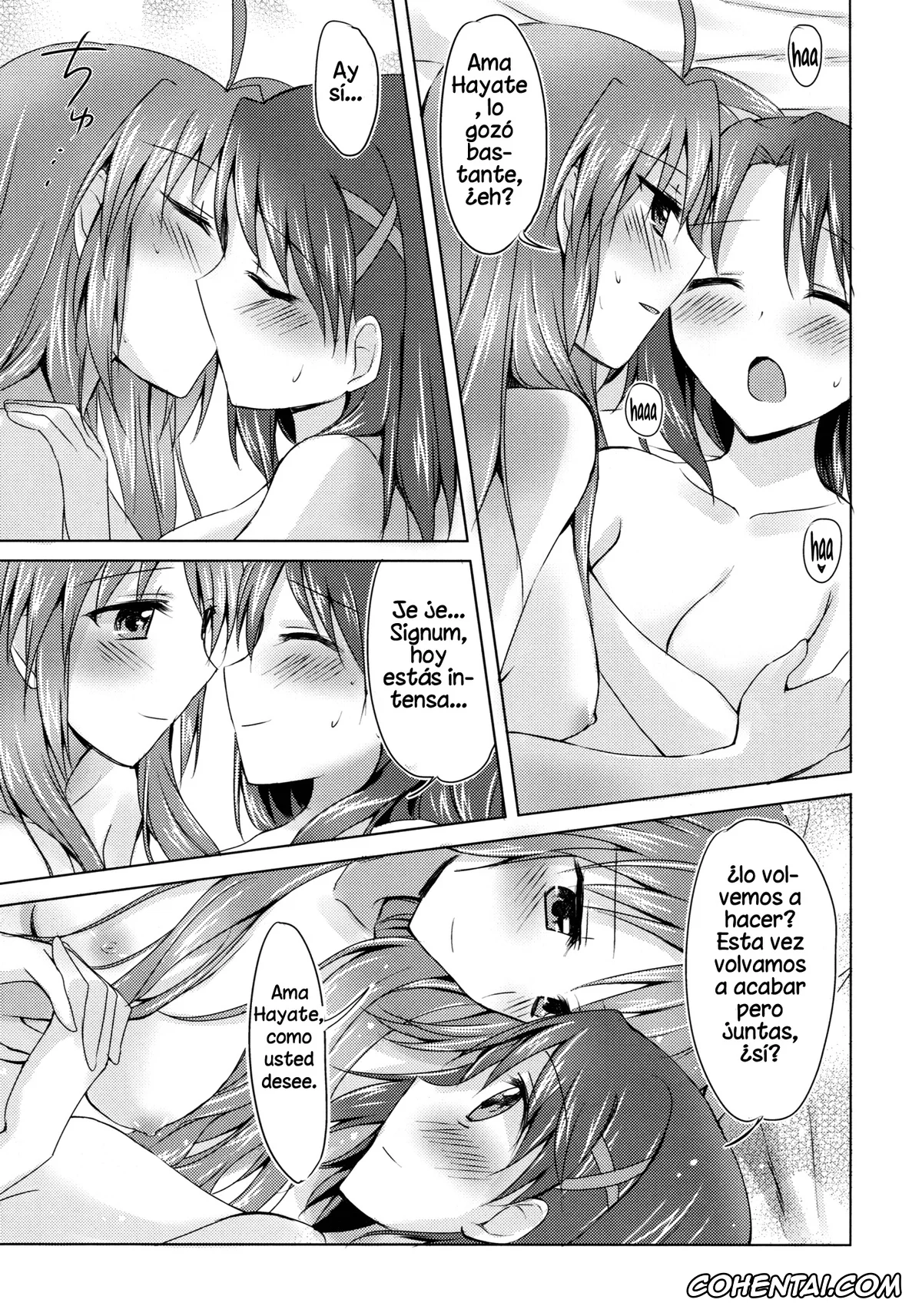 Mahou Shoujo Lyrical Nanoha | Magical Girl Lyrical Nanoha xxx, Hayate Yagami xxx, Signum xxx, My Prince 2 (Mahou Shoujo Lyrical Nanoha), pagina 16