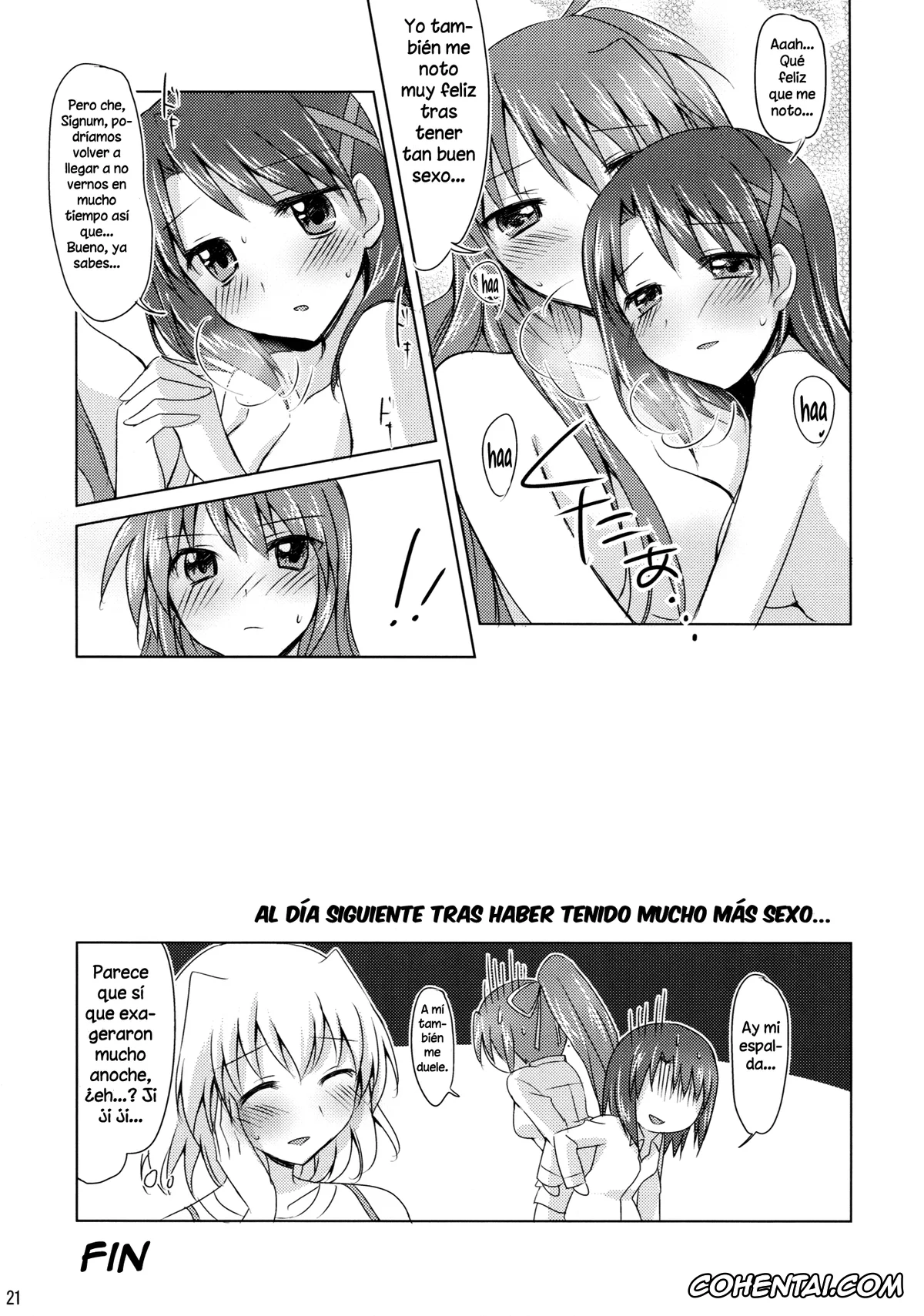 Mahou Shoujo Lyrical Nanoha | Magical Girl Lyrical Nanoha porno, Hayate Yagami porno, Signum porno, My Prince 2 (Mahou Shoujo Lyrical Nanoha), pagina 20
