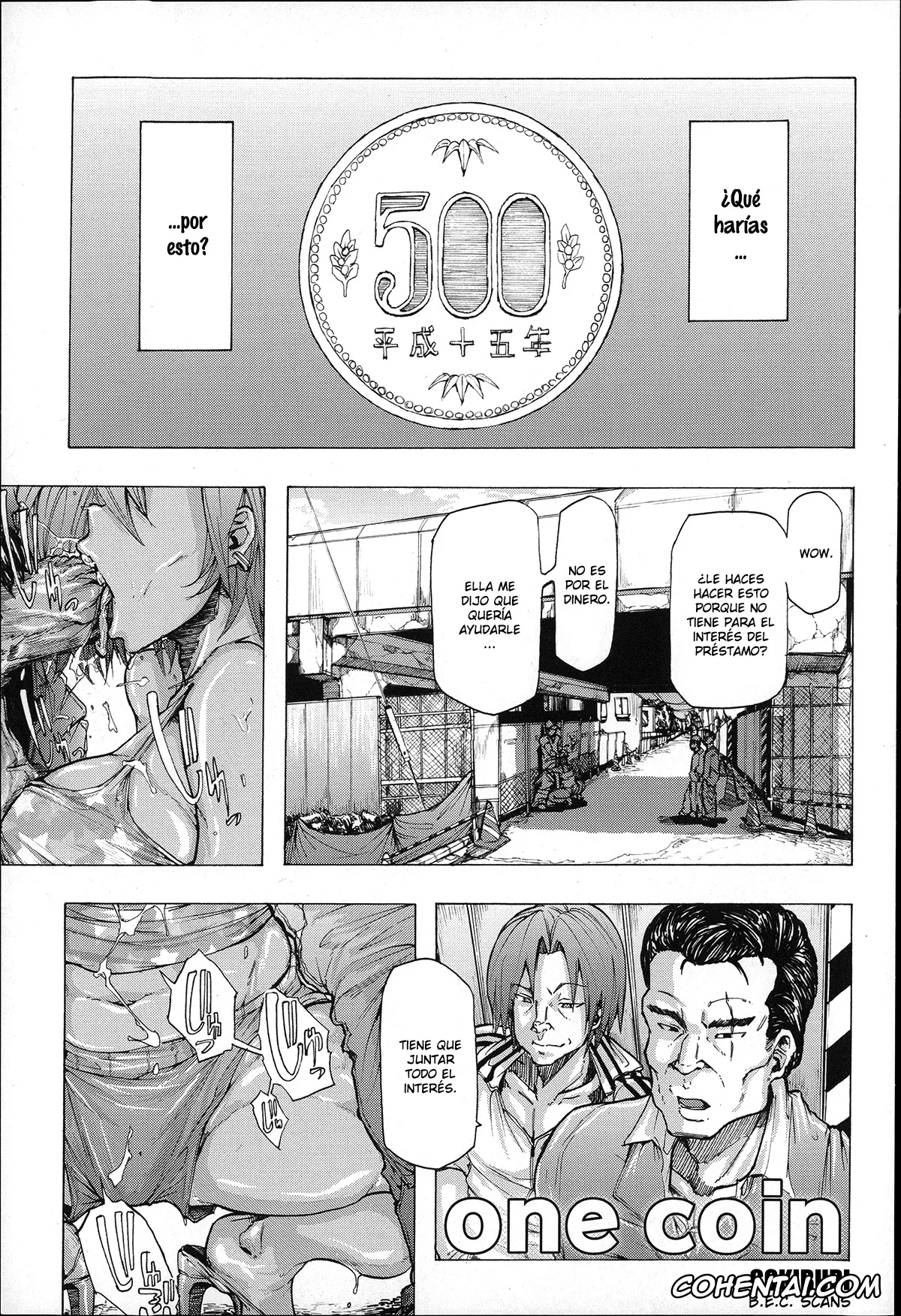 Original xxx, One Coin (Ryoujoku Zenkai), pagina 1
