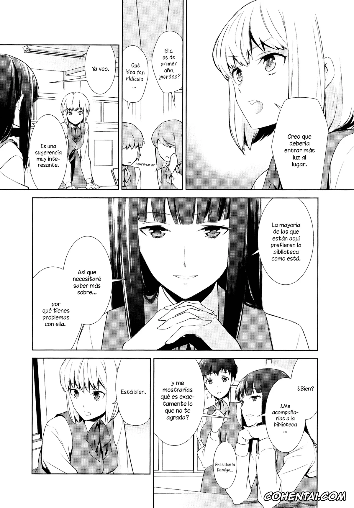 Original porno, Himitsu no Zettairyouiki | El dulce secreto de la biblioteca (Watashi no Shumi tte Hen desuka?), pagina 2