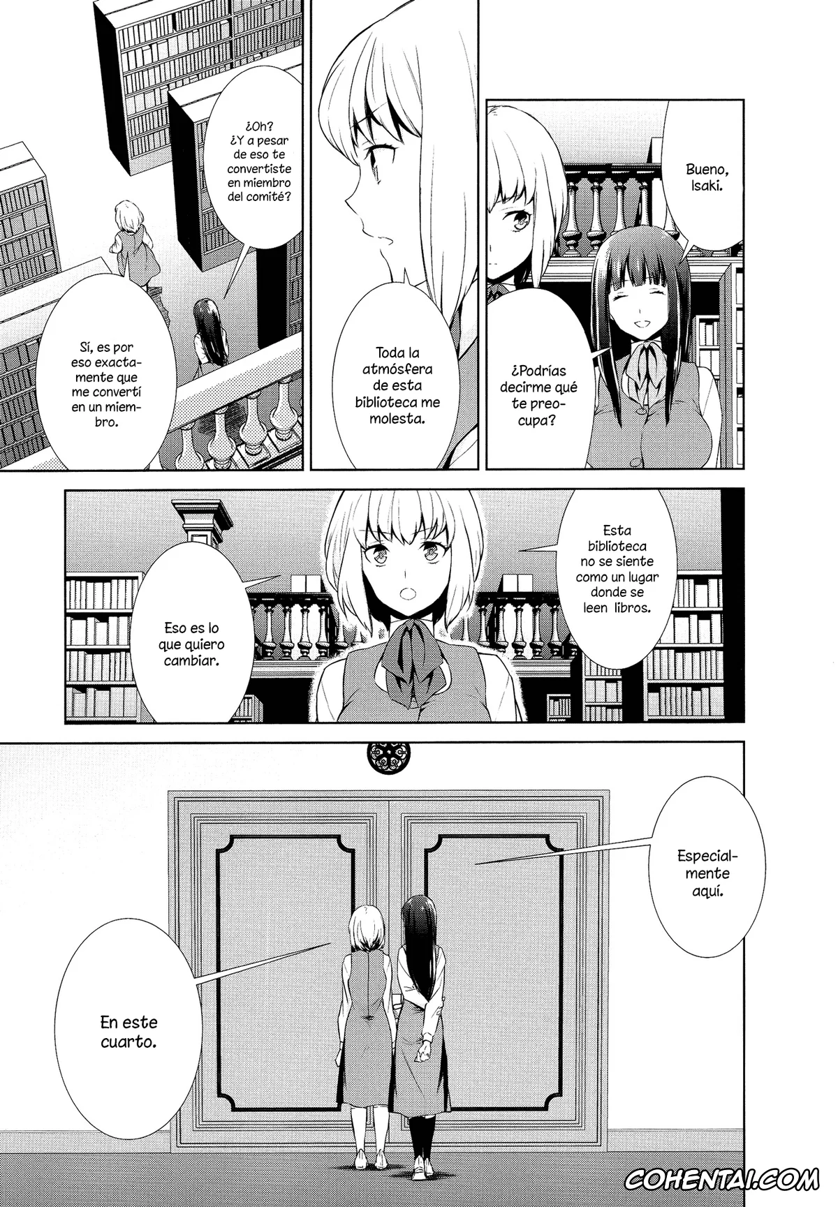 Original xxx, Himitsu no Zettairyouiki | El dulce secreto de la biblioteca (Watashi no Shumi tte Hen desuka?), pagina 4