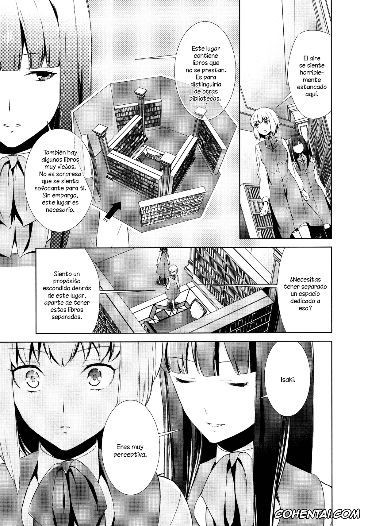 Original porno, Himitsu no Zettairyouiki | El dulce secreto de la biblioteca (Watashi no Shumi tte Hen desuka?), pagina 5