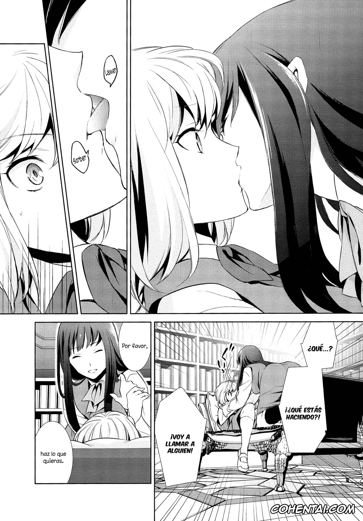 Original porno, Himitsu no Zettairyouiki | El dulce secreto de la biblioteca (Watashi no Shumi tte Hen desuka?), pagina 8